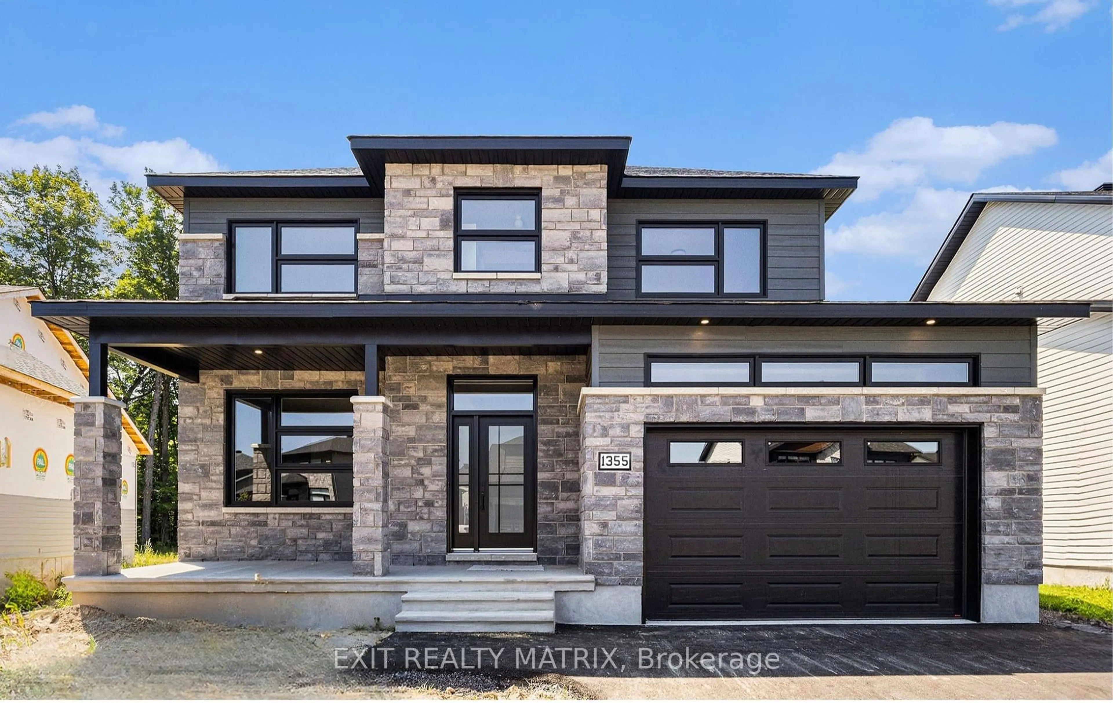 Home with brick exterior material, street for 1355 Fribourg St, Russell Ontario K0A 1W0