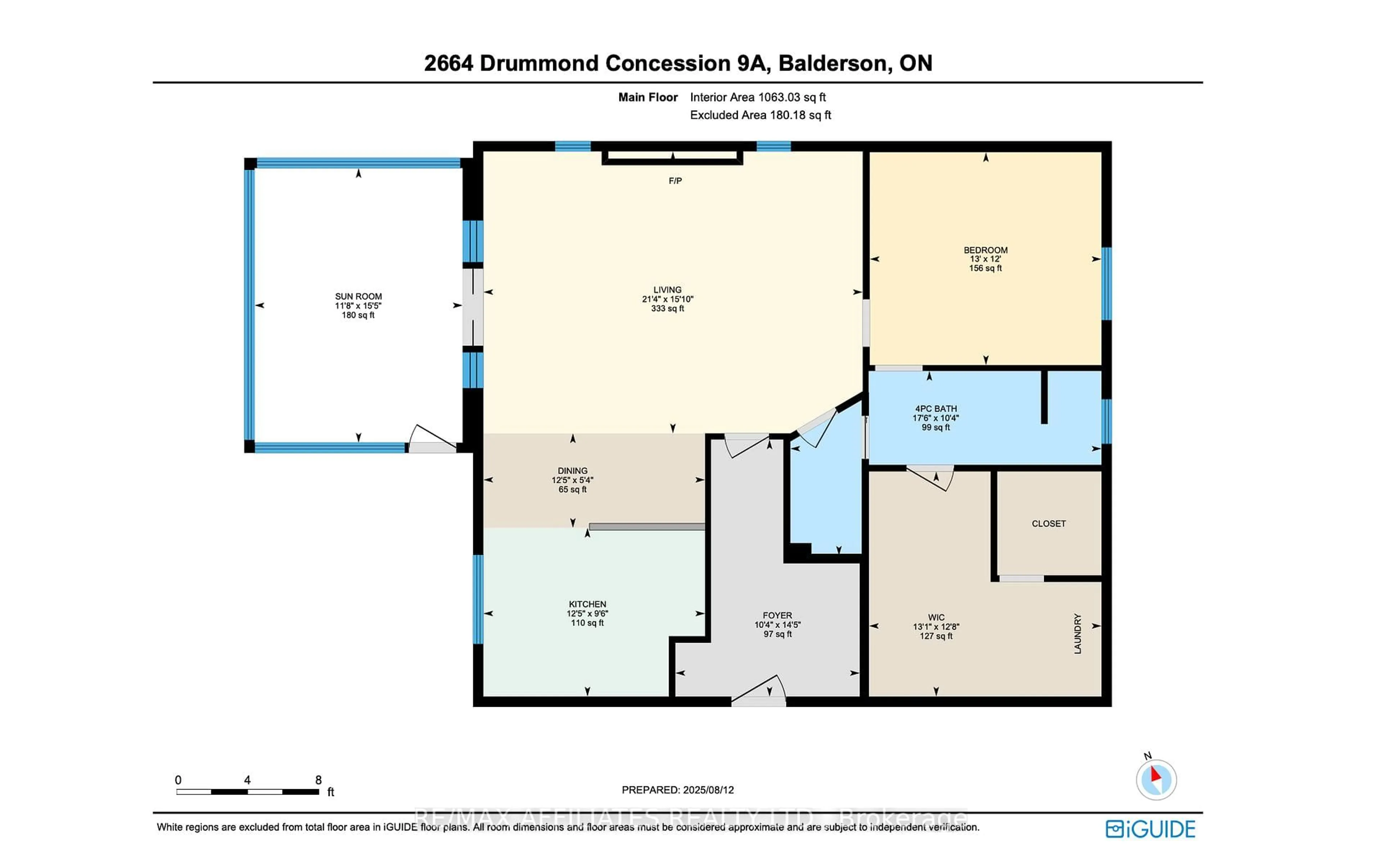 Floor plan for 2664 Drummond Concession 9a Rd, Lanark Ontario K0G 1K0