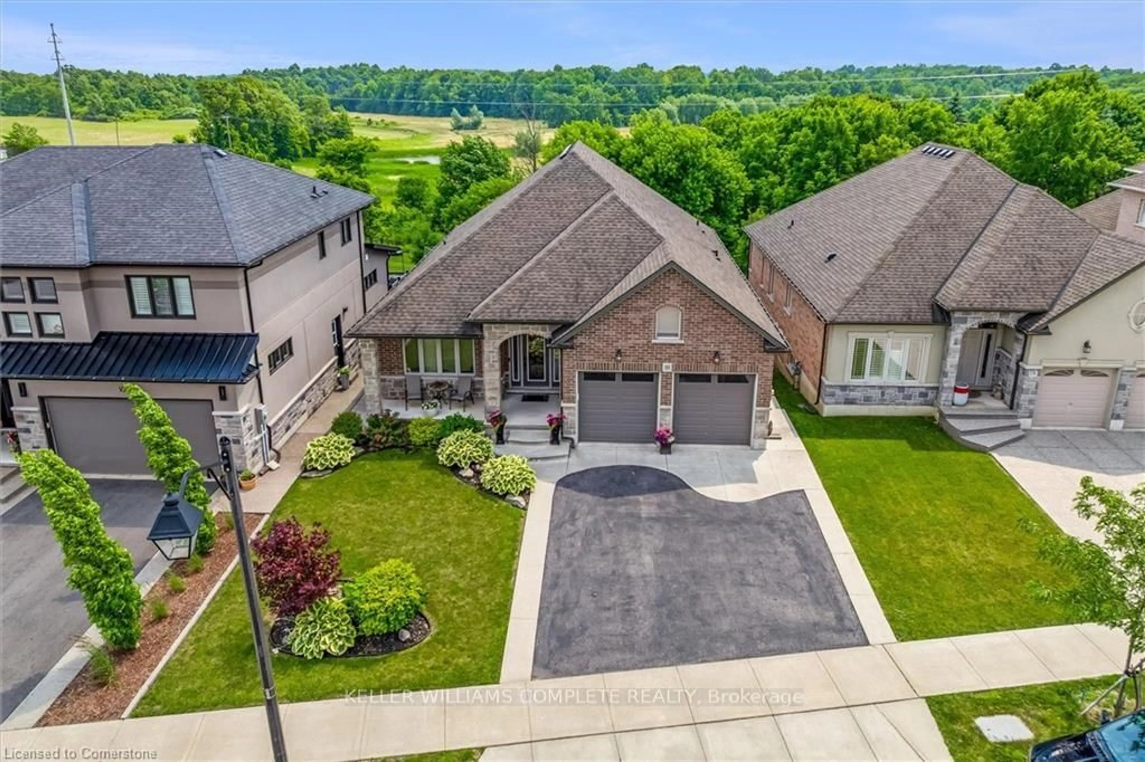 A pic from outside/outdoor area/front of a property/back of a property/a pic from drone, street for 180 Mother's St, Hamilton Ontario L9B 0E1