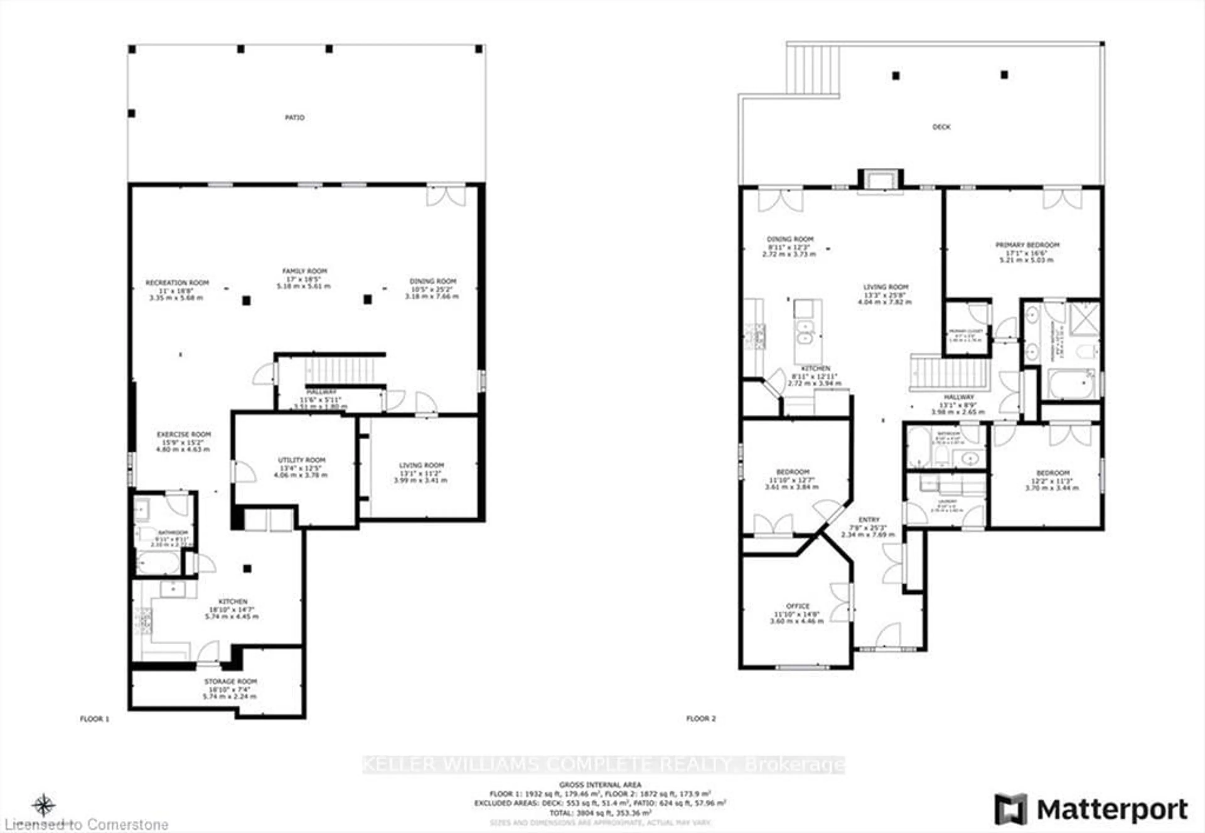Floor plan for 180 Mother's St, Hamilton Ontario L9B 0E1