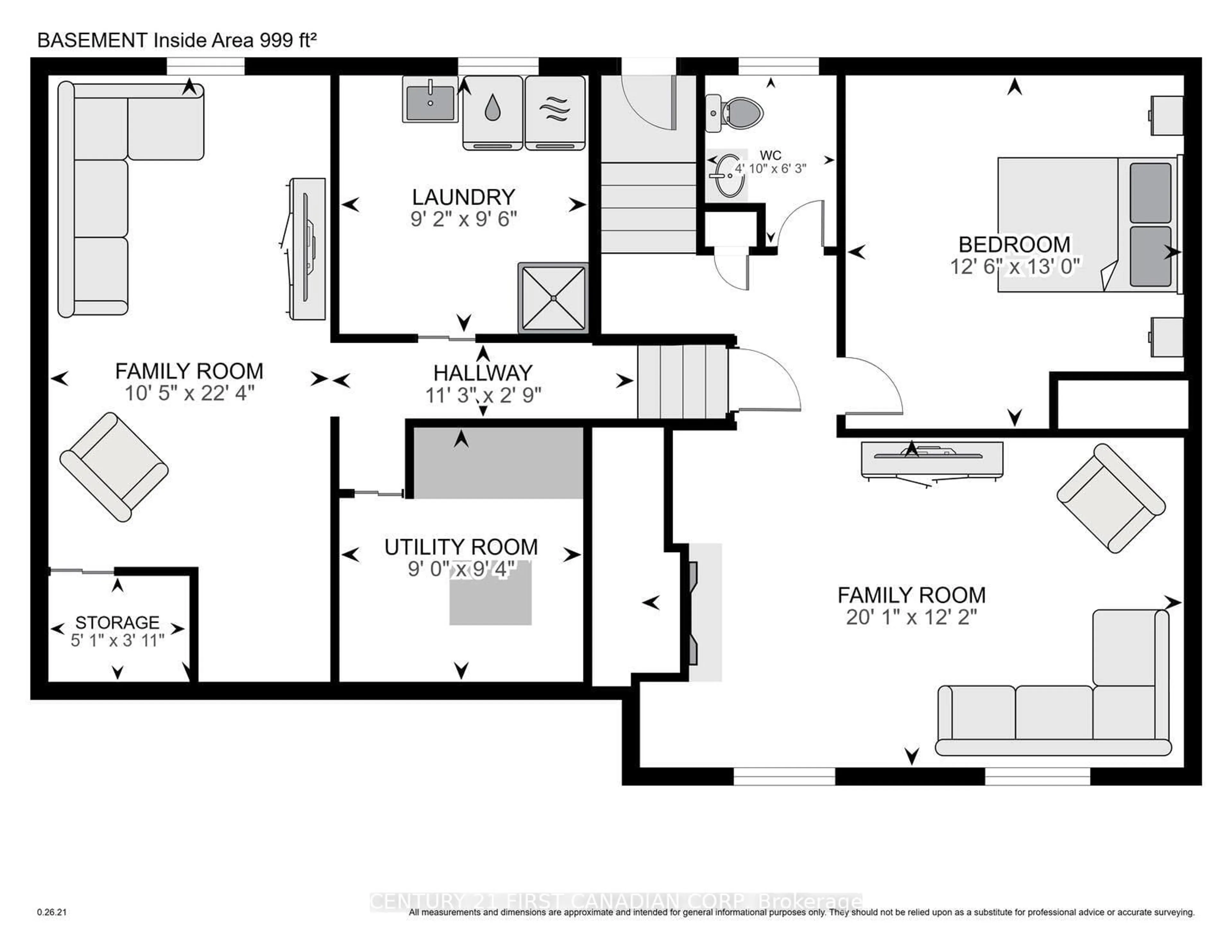 Floor plan for 68 Nottinghill Cres, London South Ontario N6K 1R2