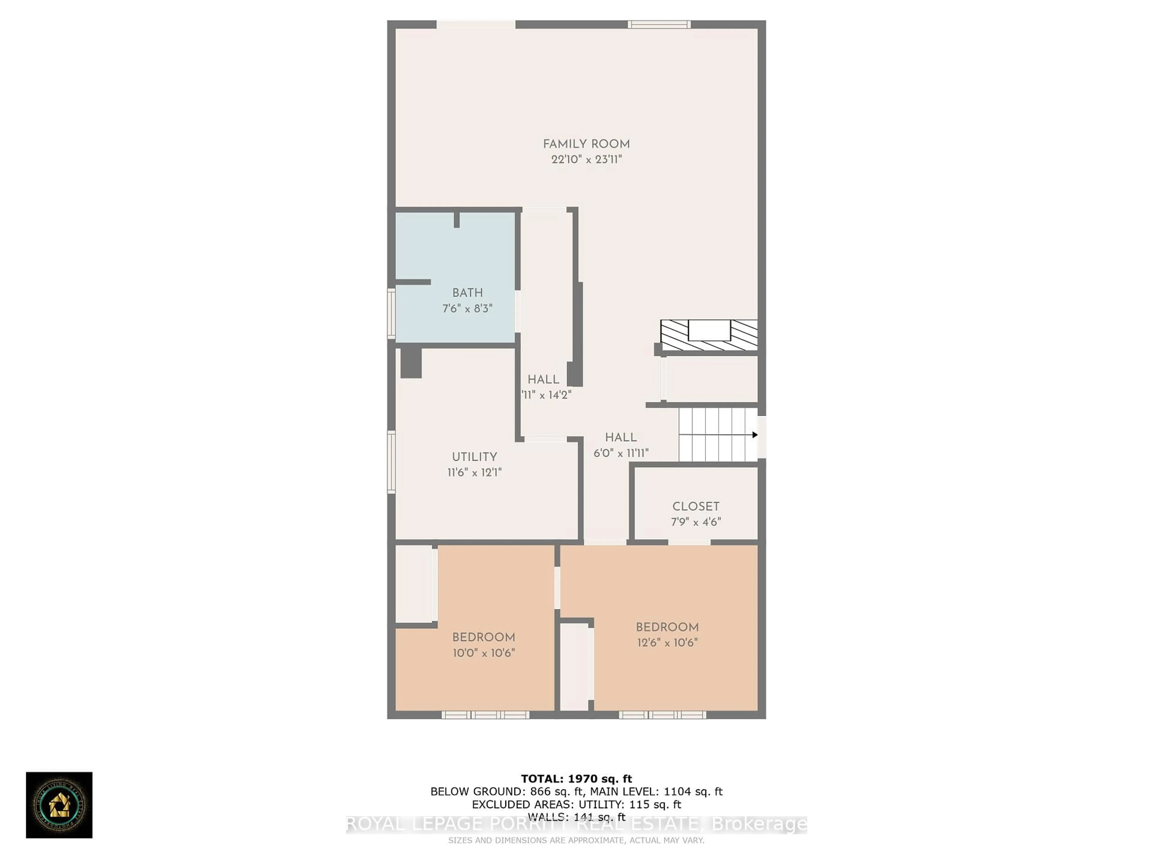 Floor plan for 55 Windsor Dr, Brant Ontario N0E 1N0