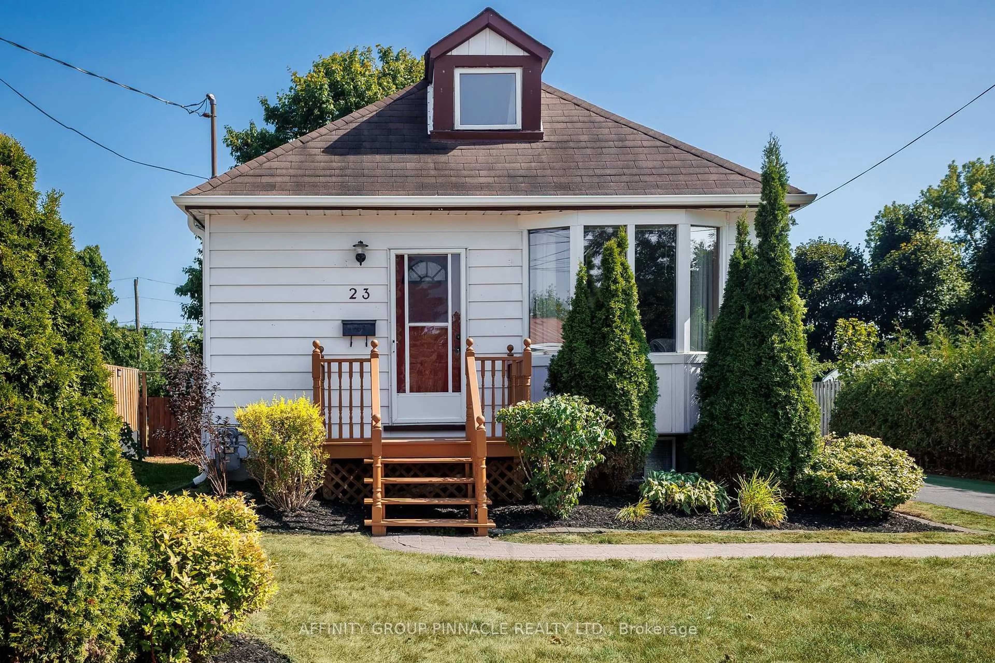Home with vinyl exterior material, street for 23 Riverview Rd, Kawartha Lakes Ontario K9V 1B2