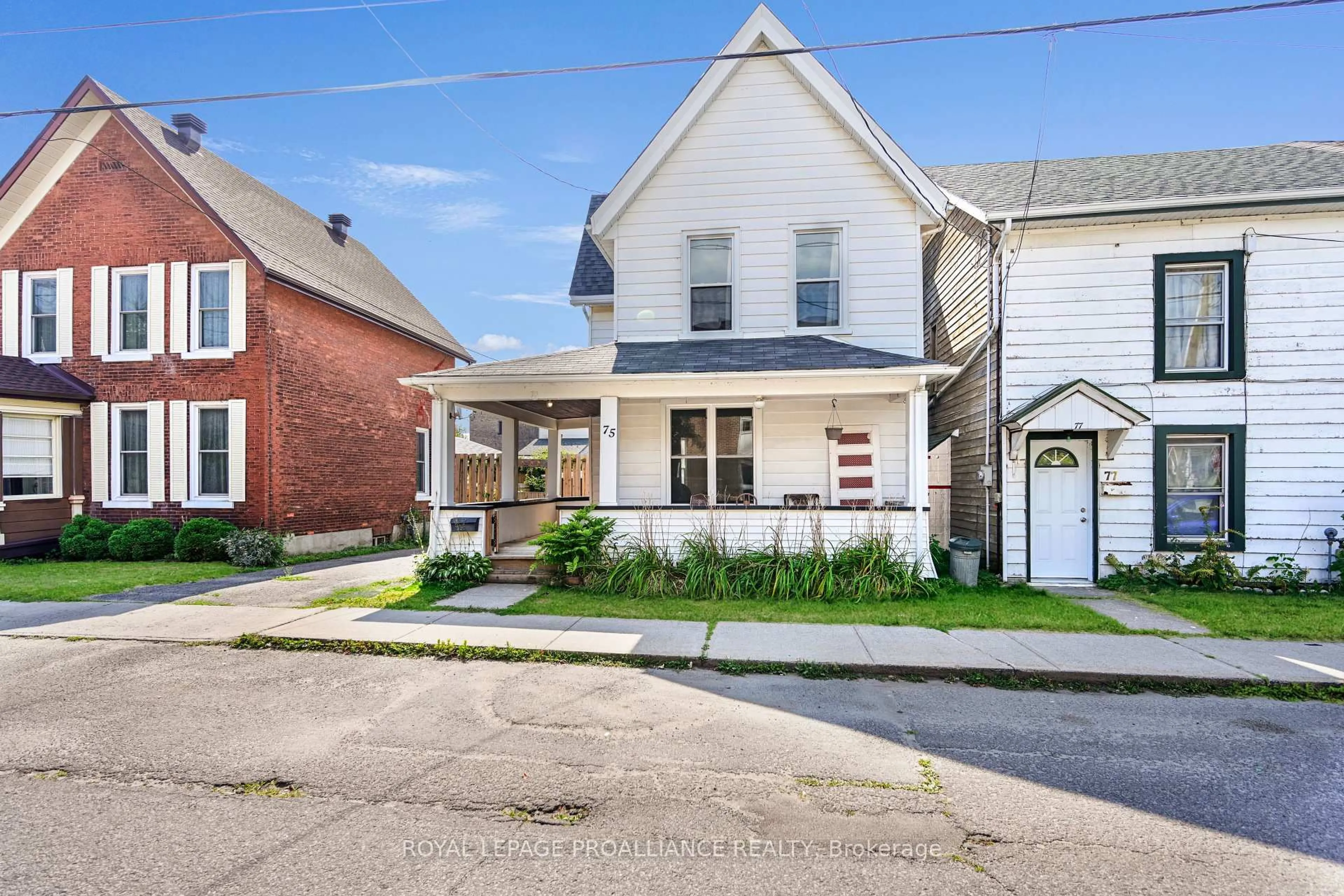 Home with brick exterior material, street for 75 Church St, Brockville Ontario K6V 3X7