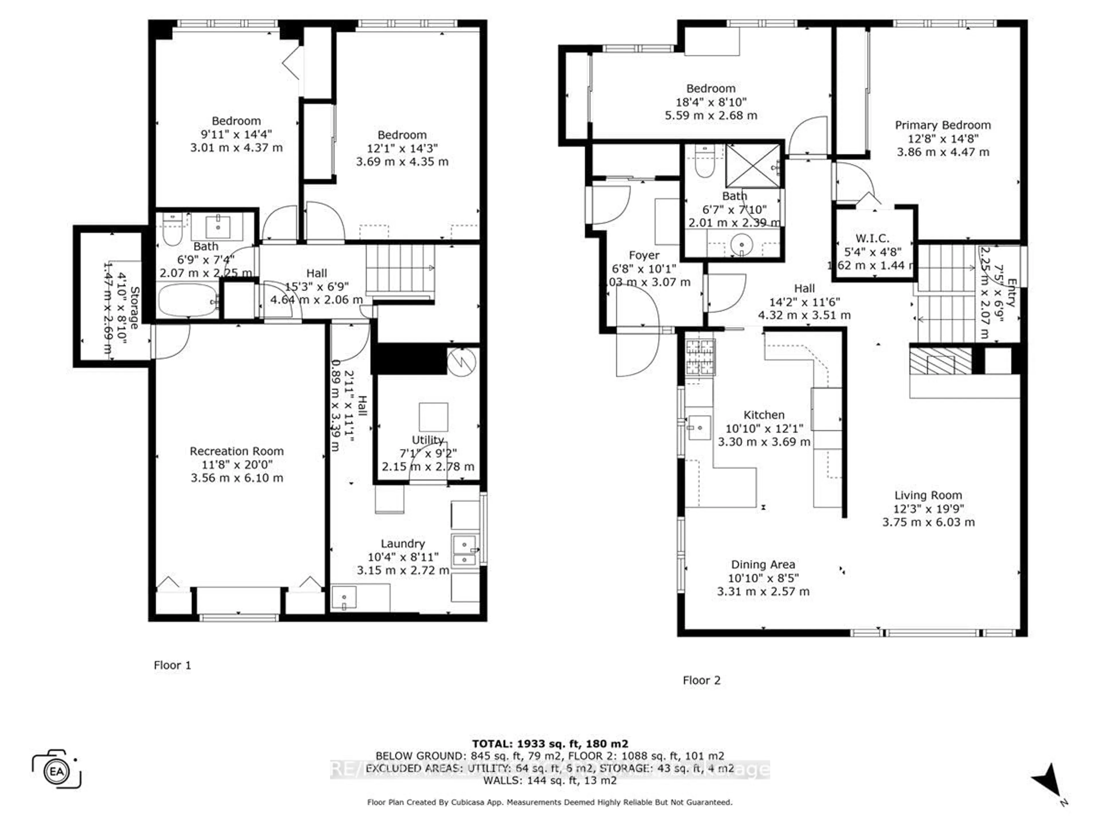 Floor plan for 1856 Appleford St, Ottawa Ontario K1J 6T4