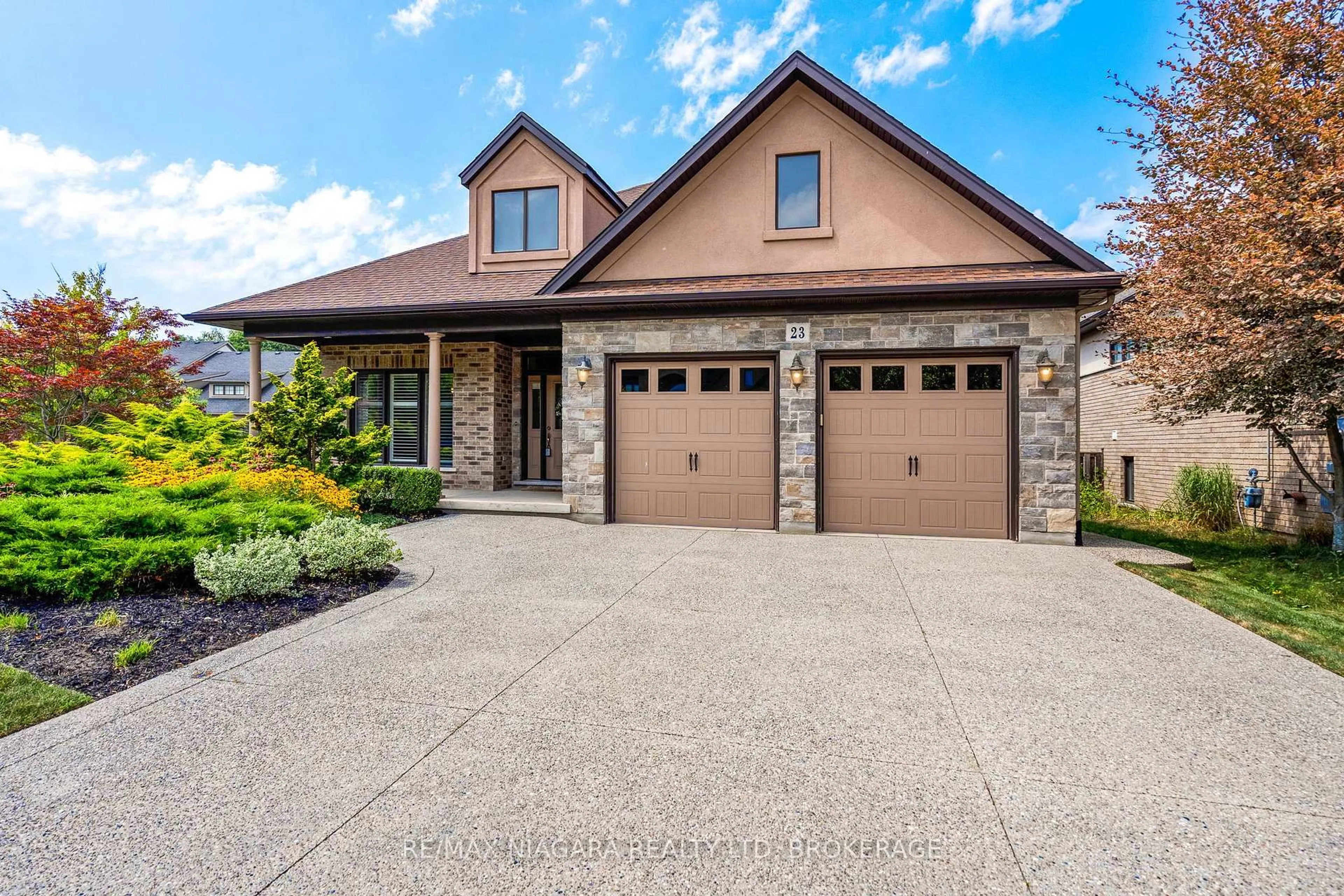 Home with brick exterior material, street for 23 GORING Way, Niagara-on-the-Lake Ontario L0S 1J1