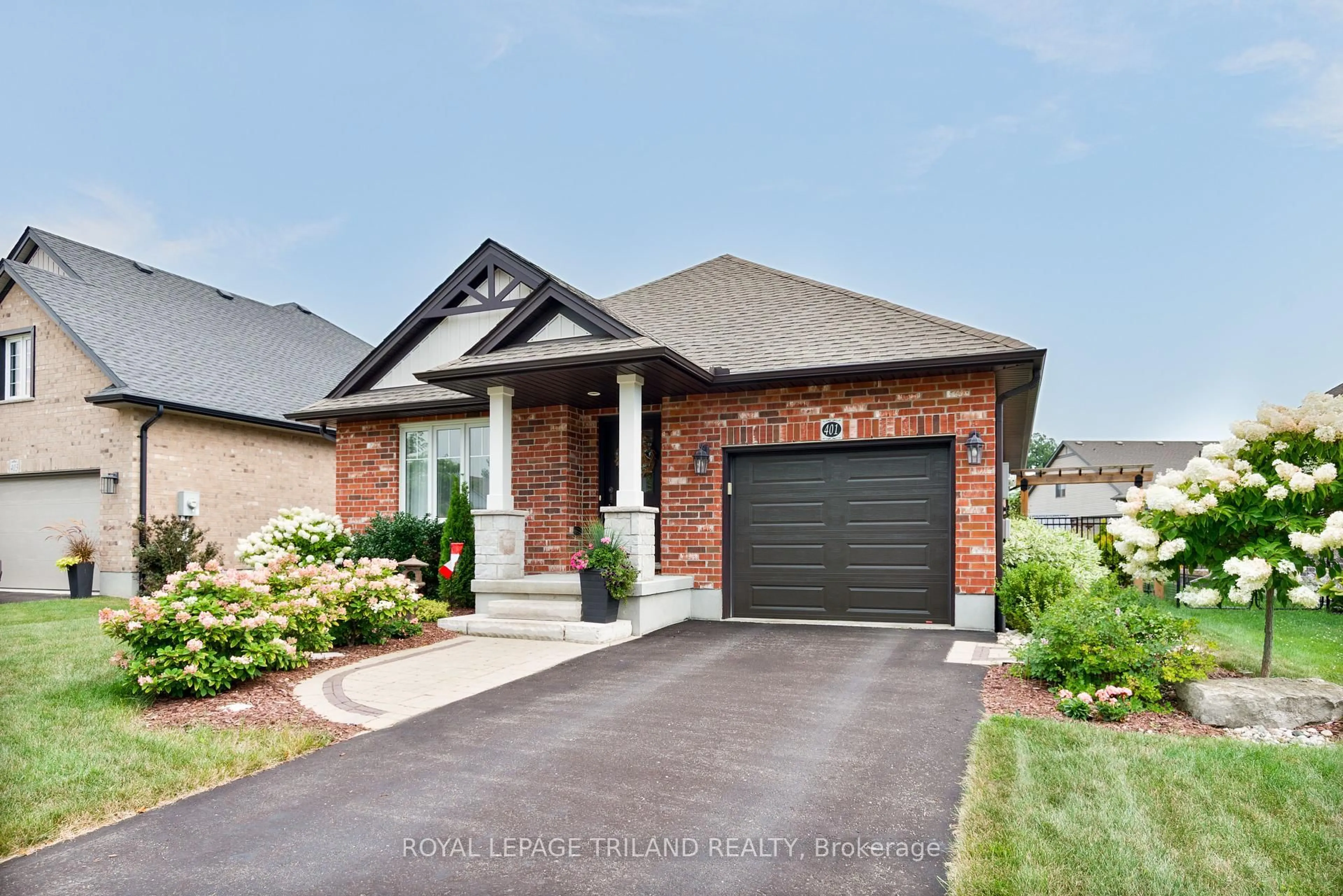 Home with brick exterior material, street for 401 Beamish St, Central Elgin Ontario N5L 0A7