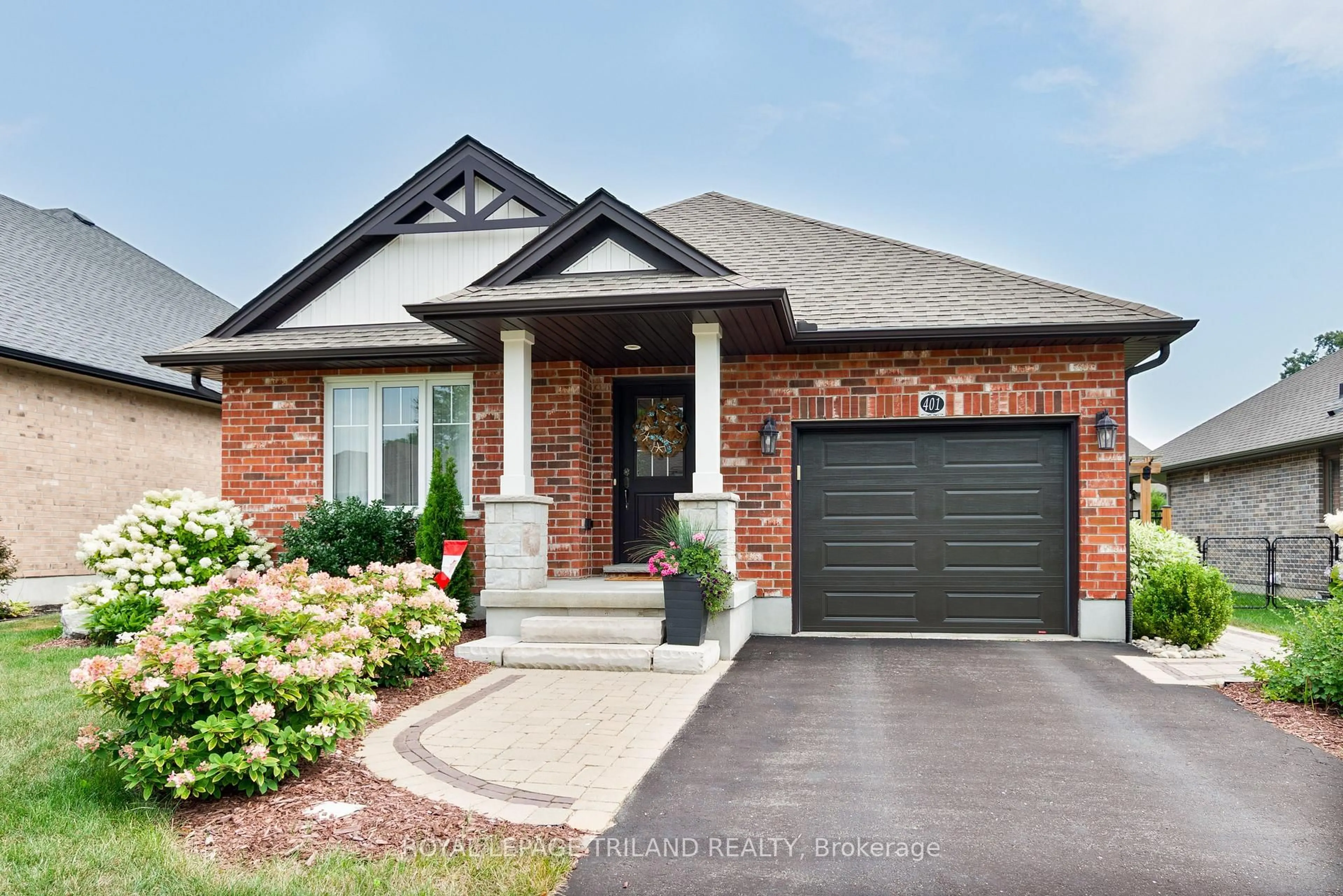 Home with brick exterior material, street for 401 Beamish St, Central Elgin Ontario N5L 0A7