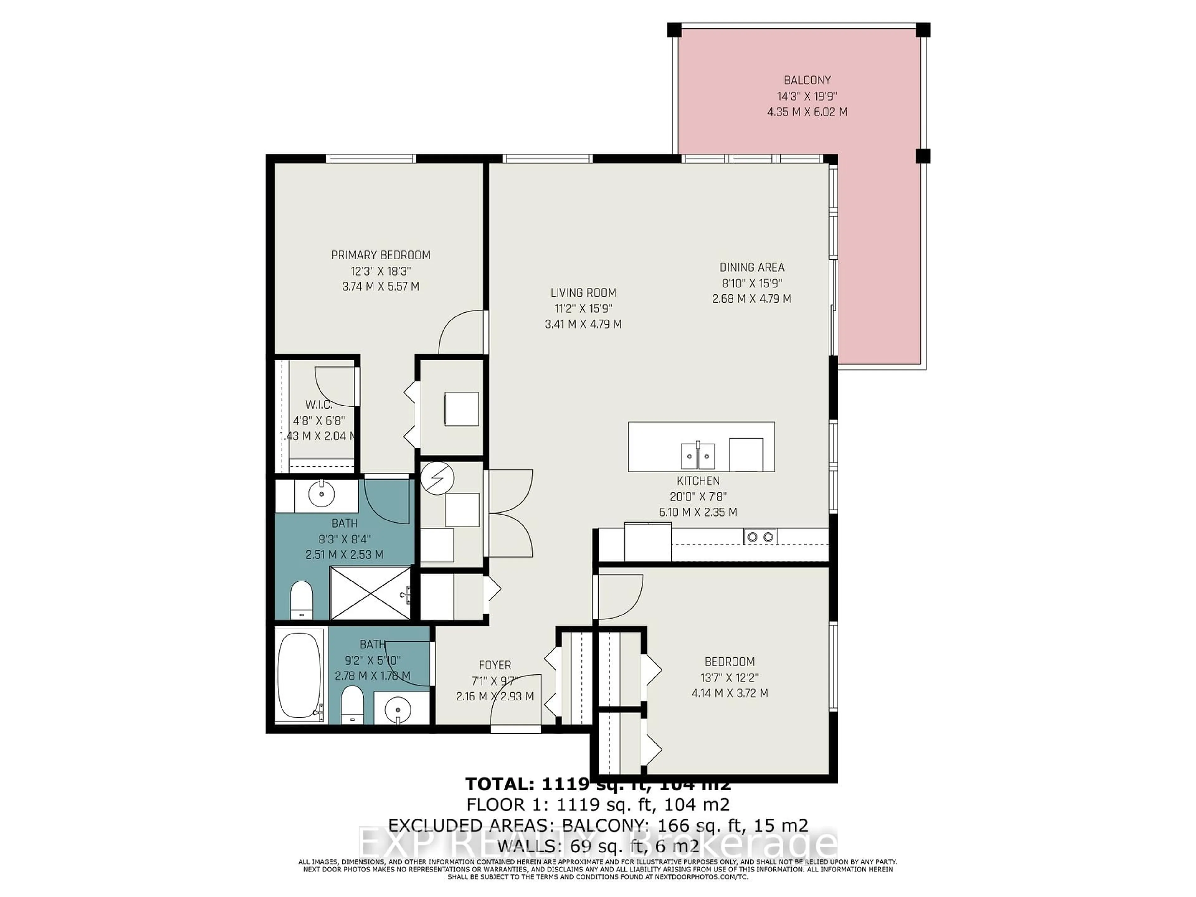 Floor plan for 120 Prestige Circ #202, Ottawa Ontario K4A 1B4