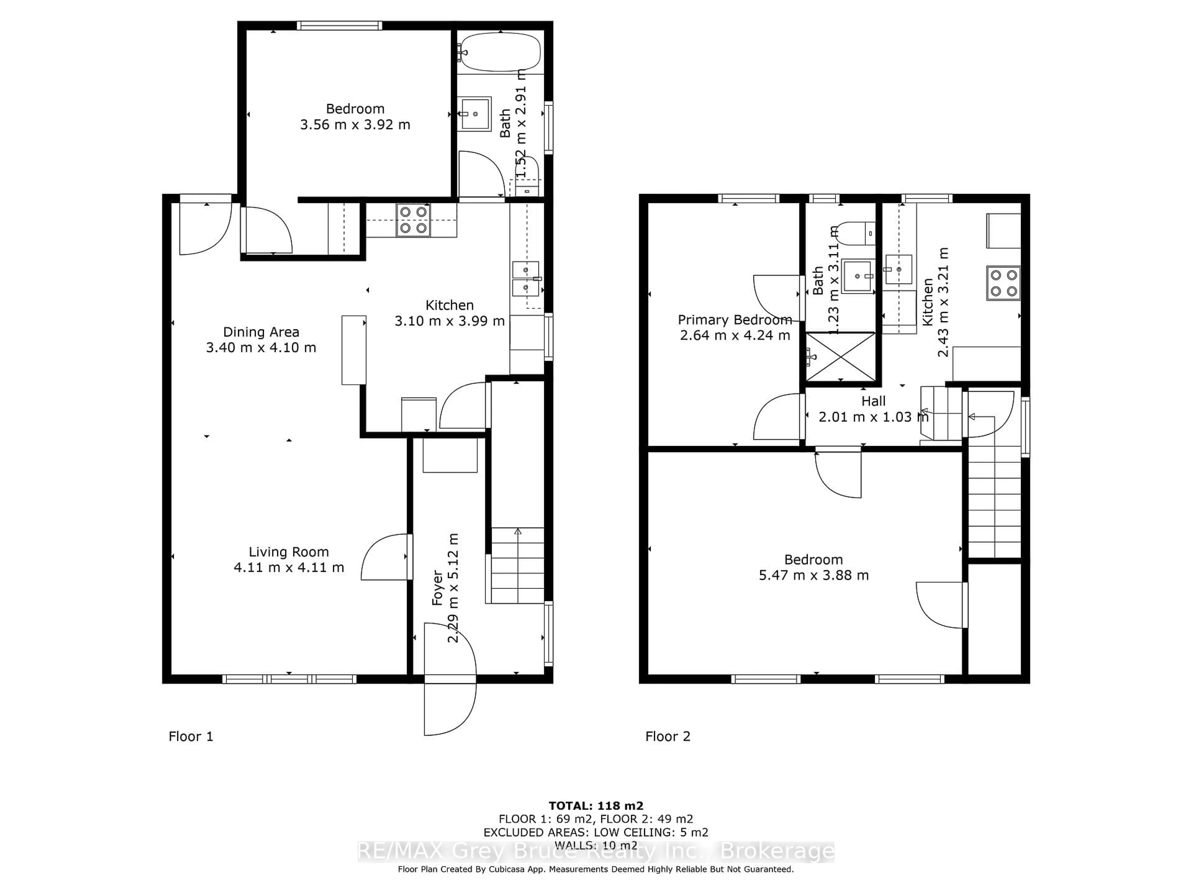 Floor plan for 996 1st Ave, Owen Sound Ontario N4K 4K5