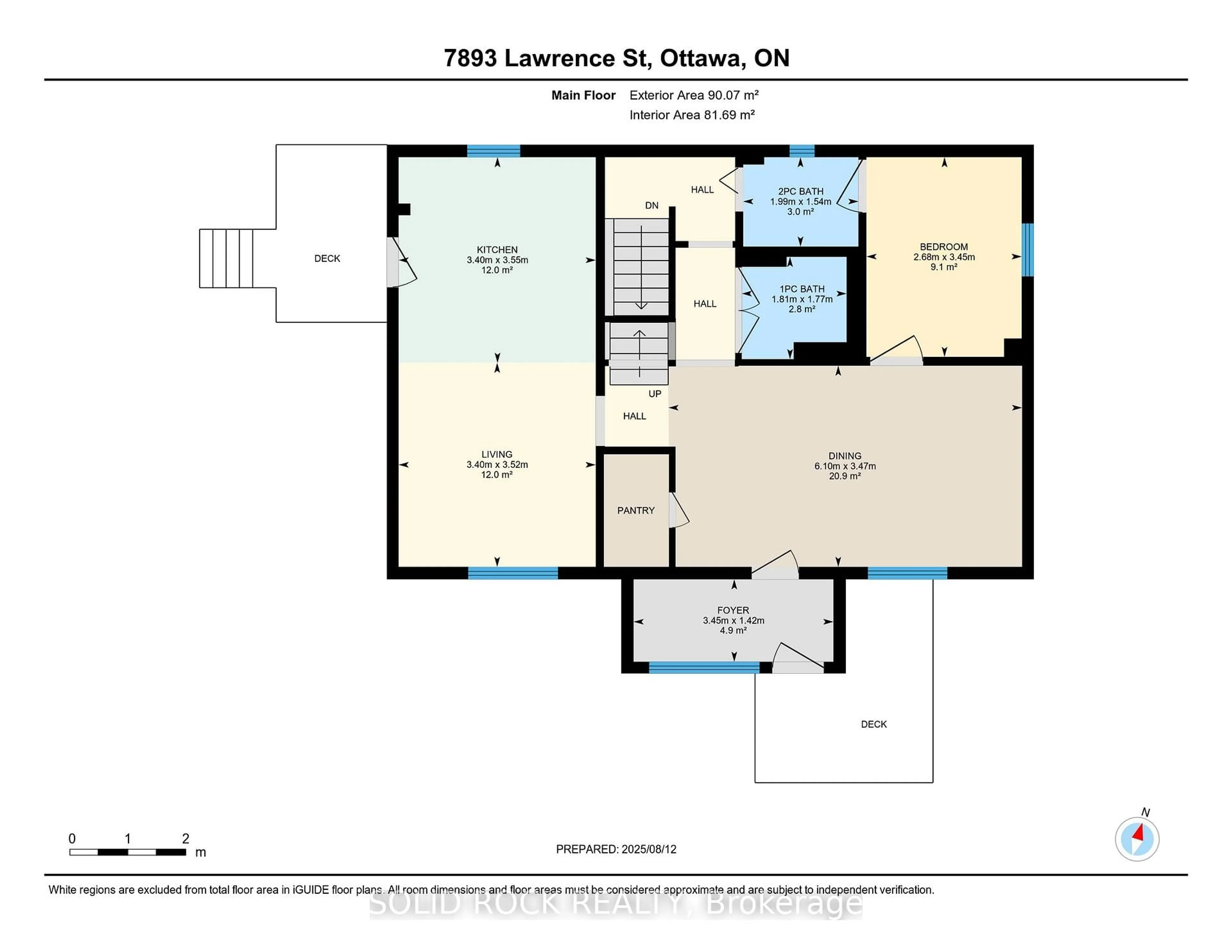 Floor plan for 7893 Lawrence St, Vernon Ontario K0A 3J0