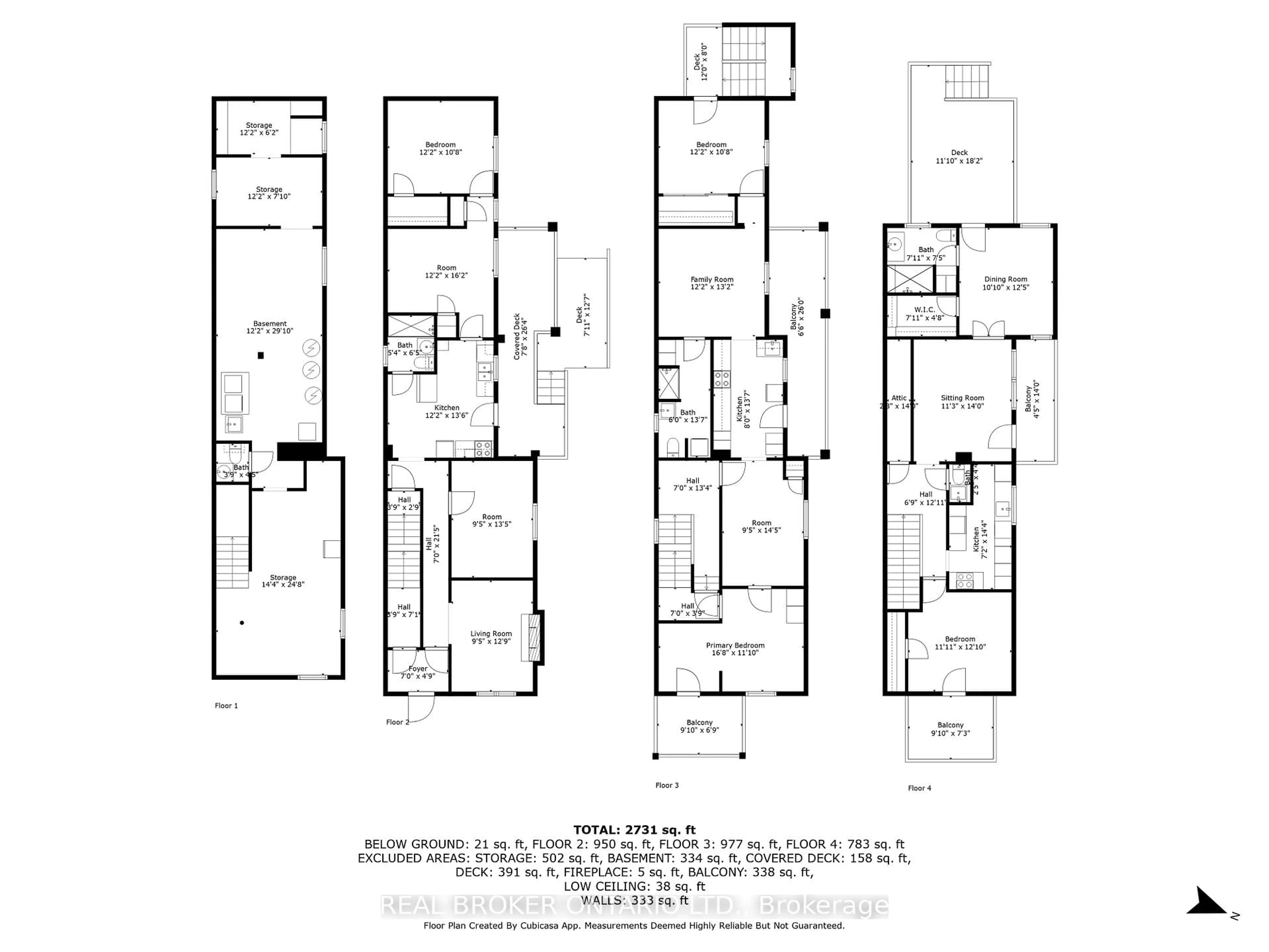 Floor plan for 72 Upper Lorne Pl, Ottawa Ontario K1R 7G9