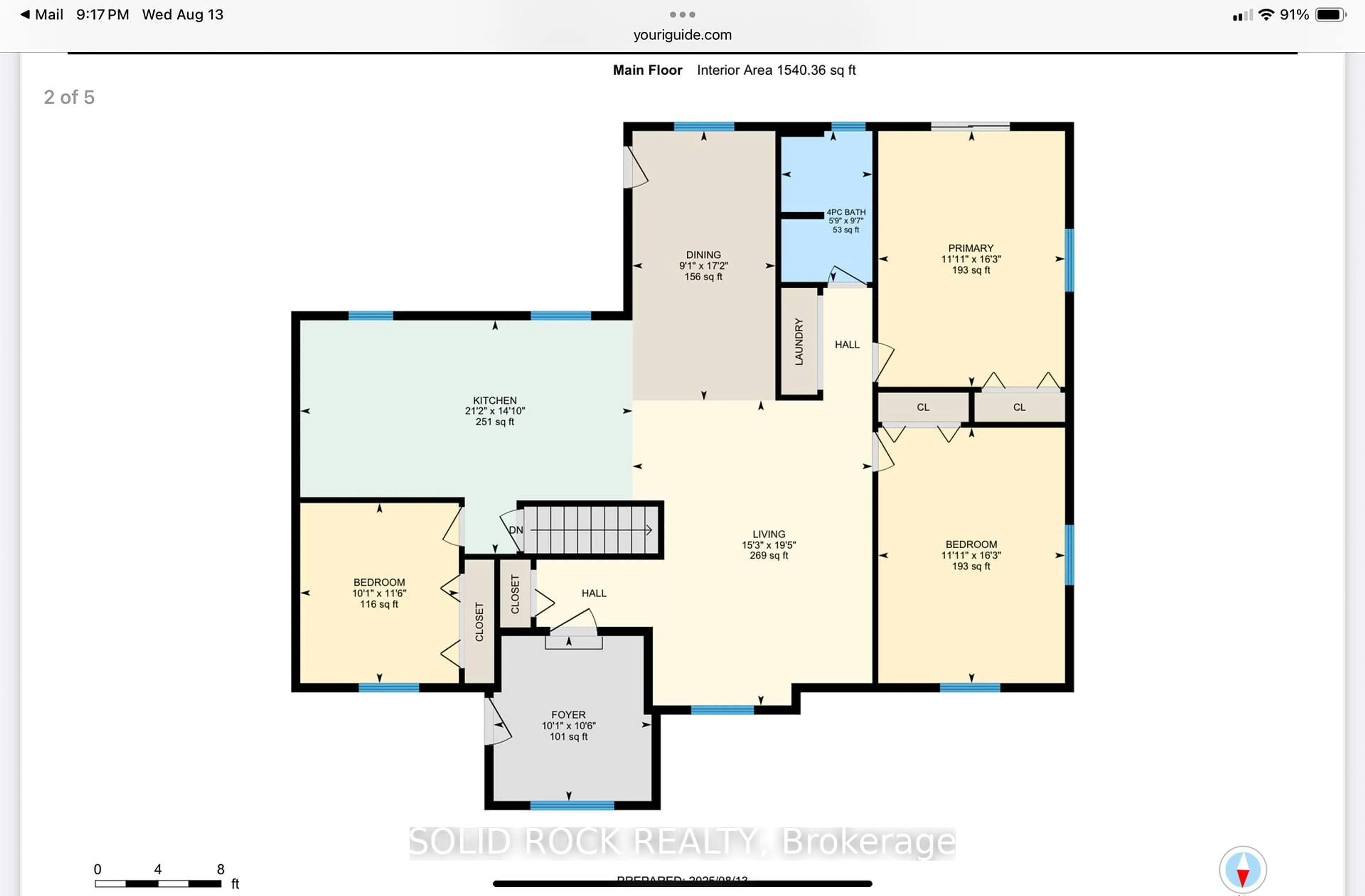 Floor plan for 167 Main St, Leeds and the Thousand Islands Ontario K0H 2N0