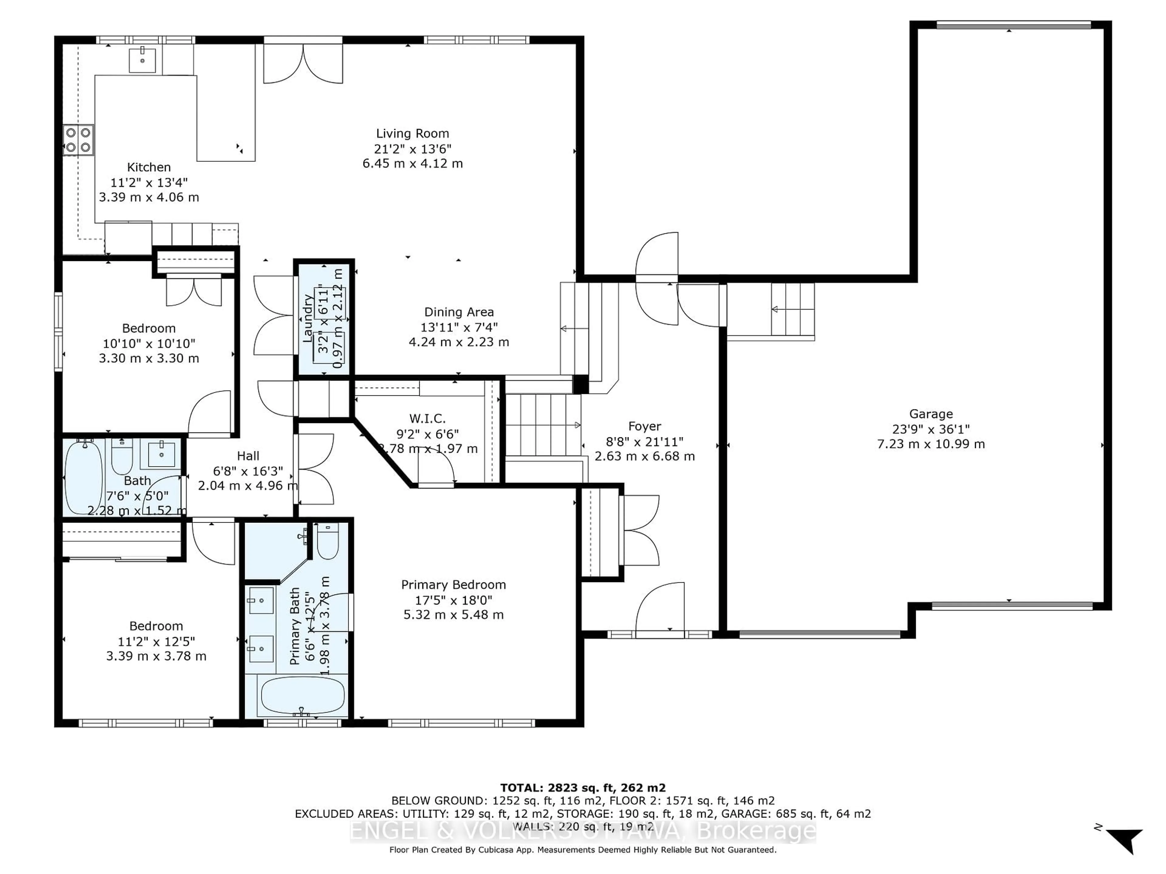 Floor plan for 951 Hare Ave, Ottawa Ontario K2A 3J6