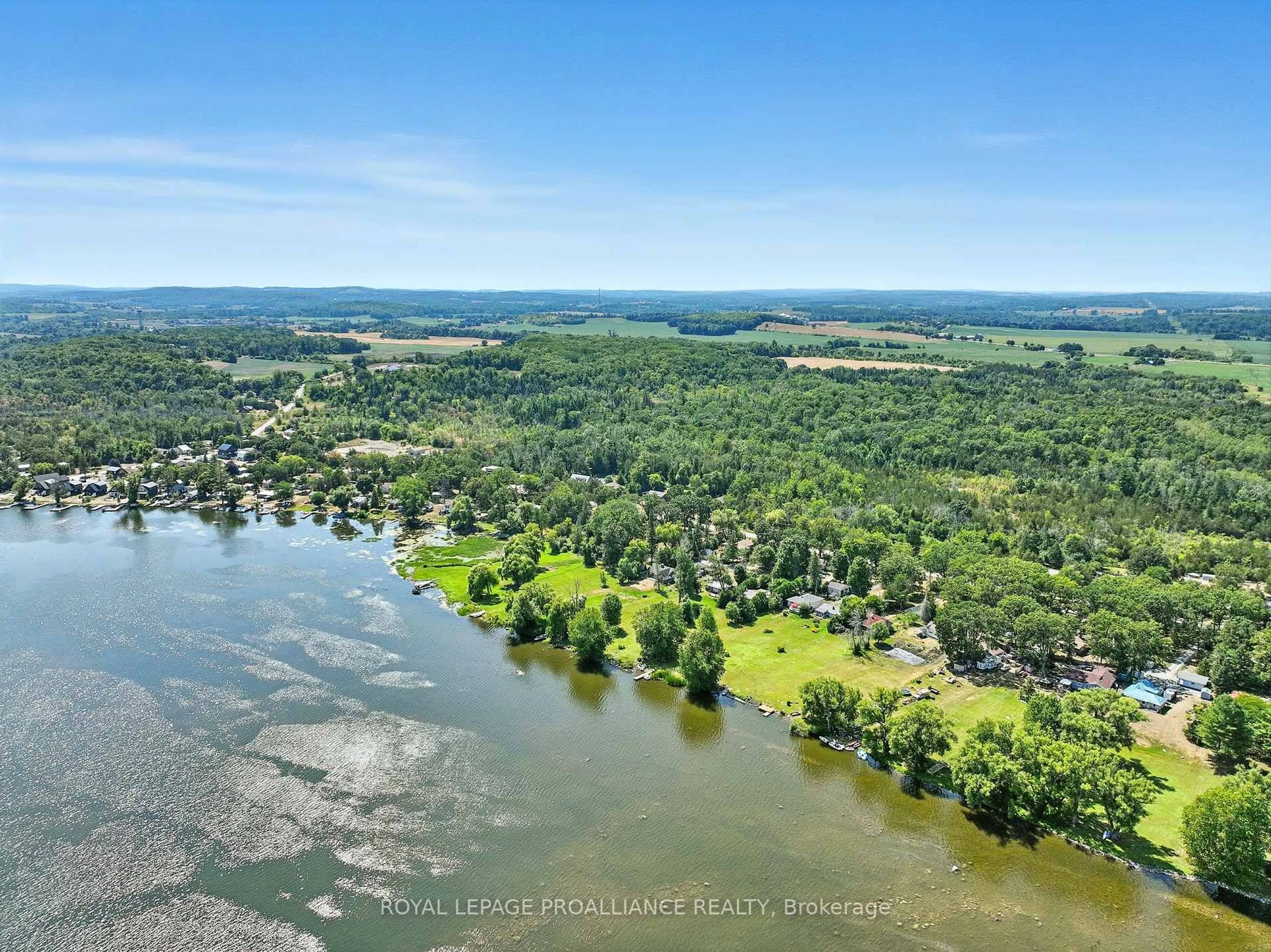 A pic from outside/outdoor area/front of a property/back of a property/a pic from drone, water/lake/river/ocean view for 457 Percy Boom Rd, Trent Hills Ontario K0L 1L0