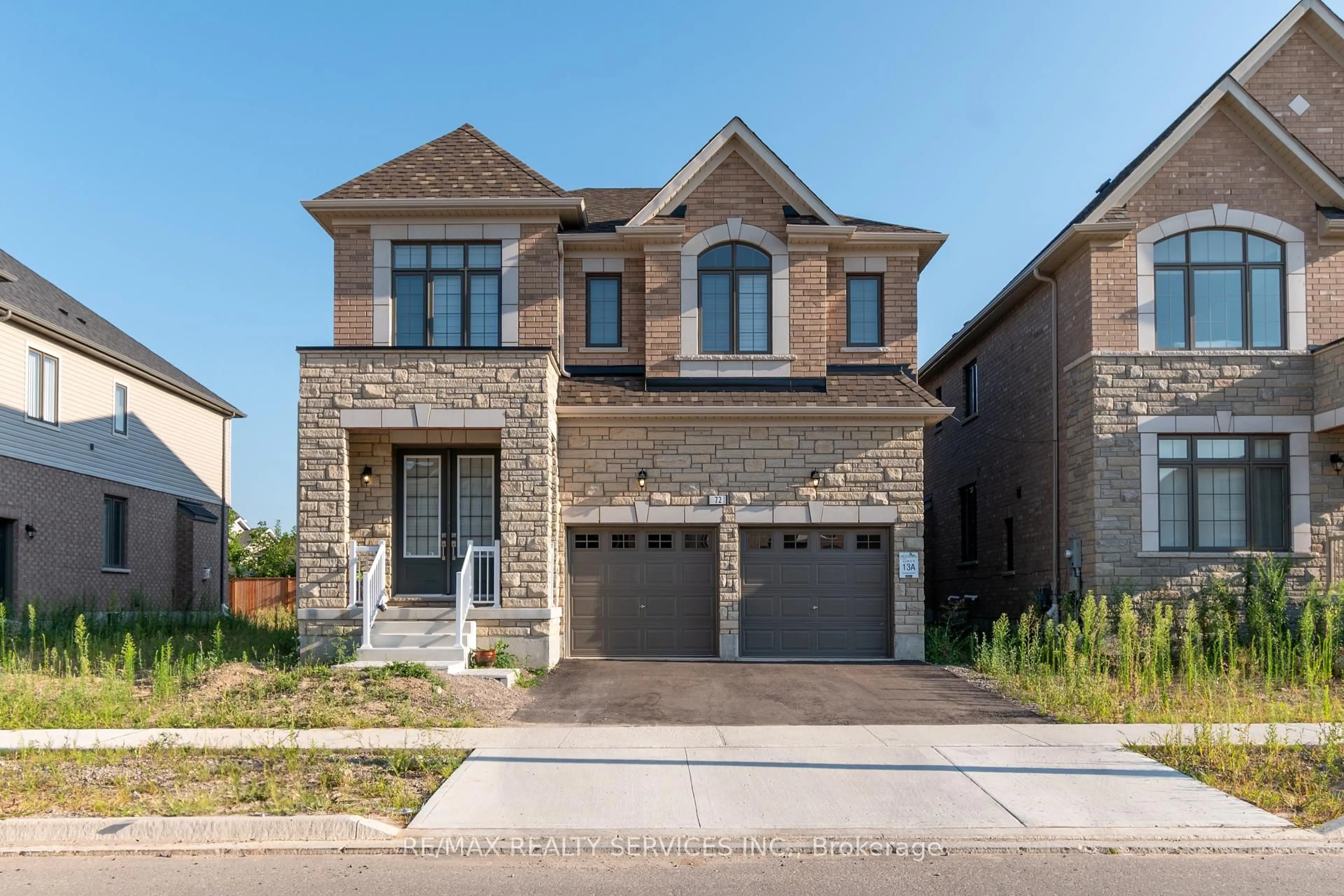 Home with brick exterior material, street for 72 Paperbirch Dr, Cambridge Ontario N1T 0G8