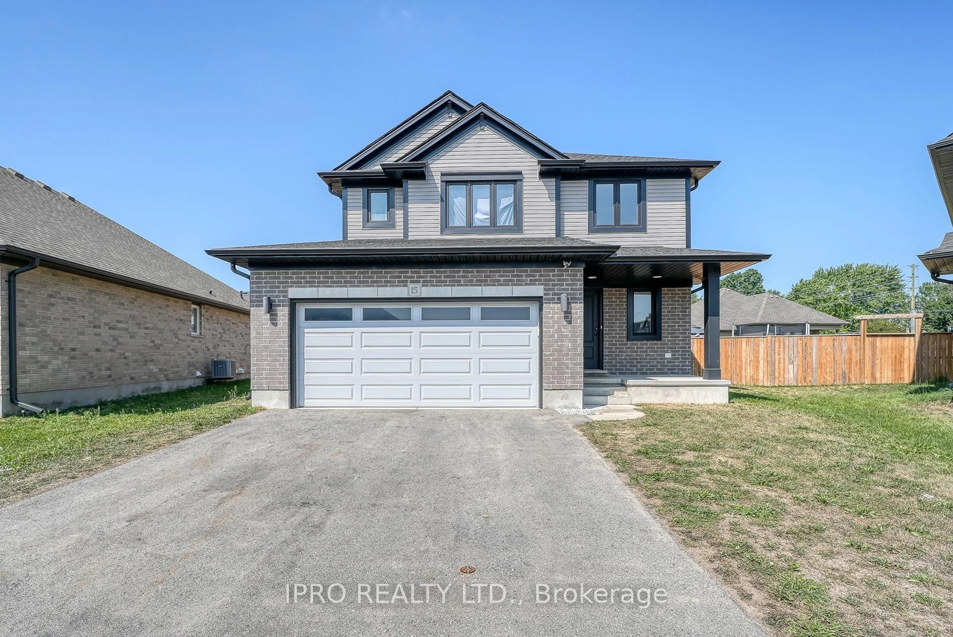 Home with brick exterior material, street for 15 Curren Cres, Tillsonburg Ontario N4G 0J3