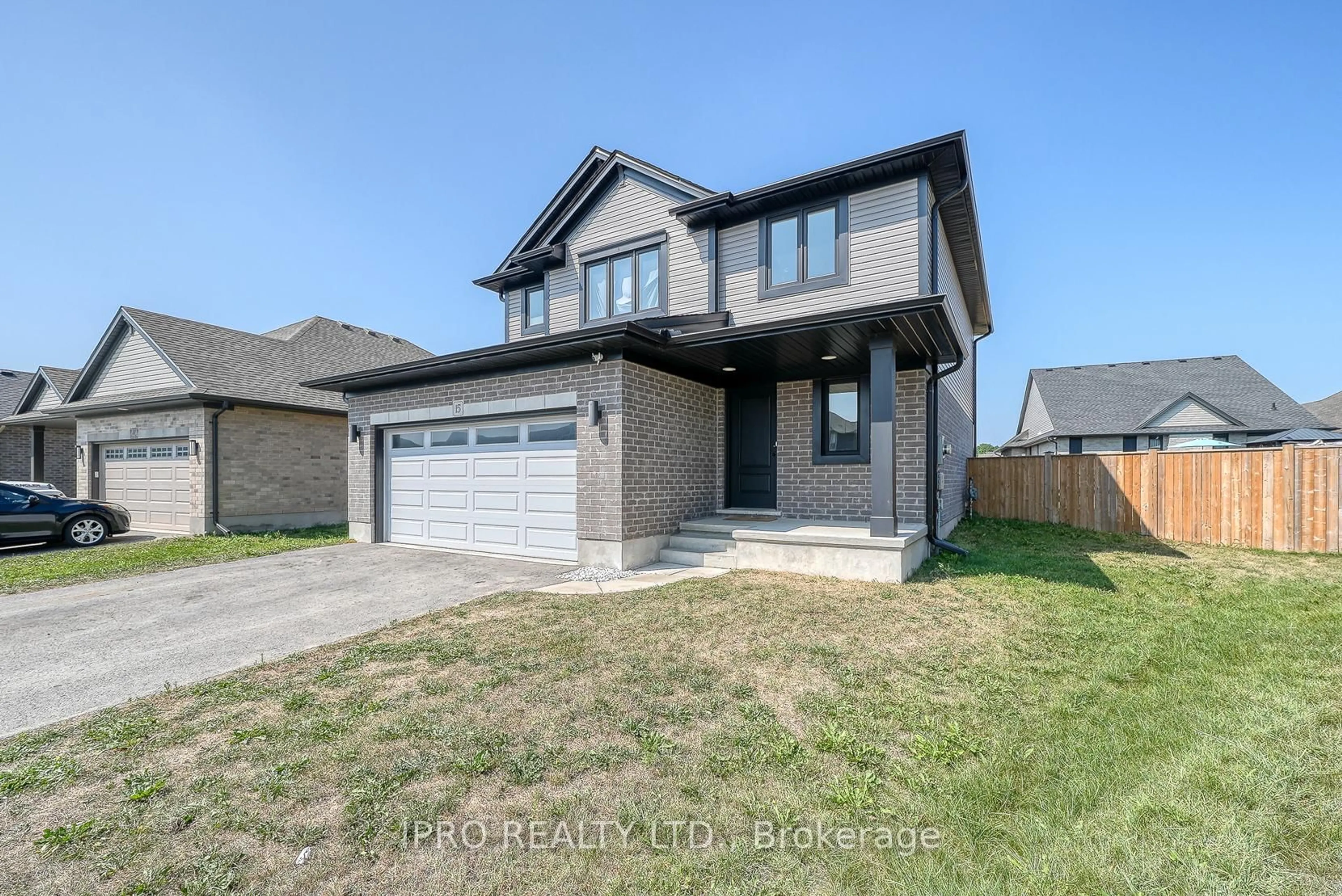 Home with brick exterior material, street for 15 Curren Cres, Tillsonburg Ontario N4G 0J3