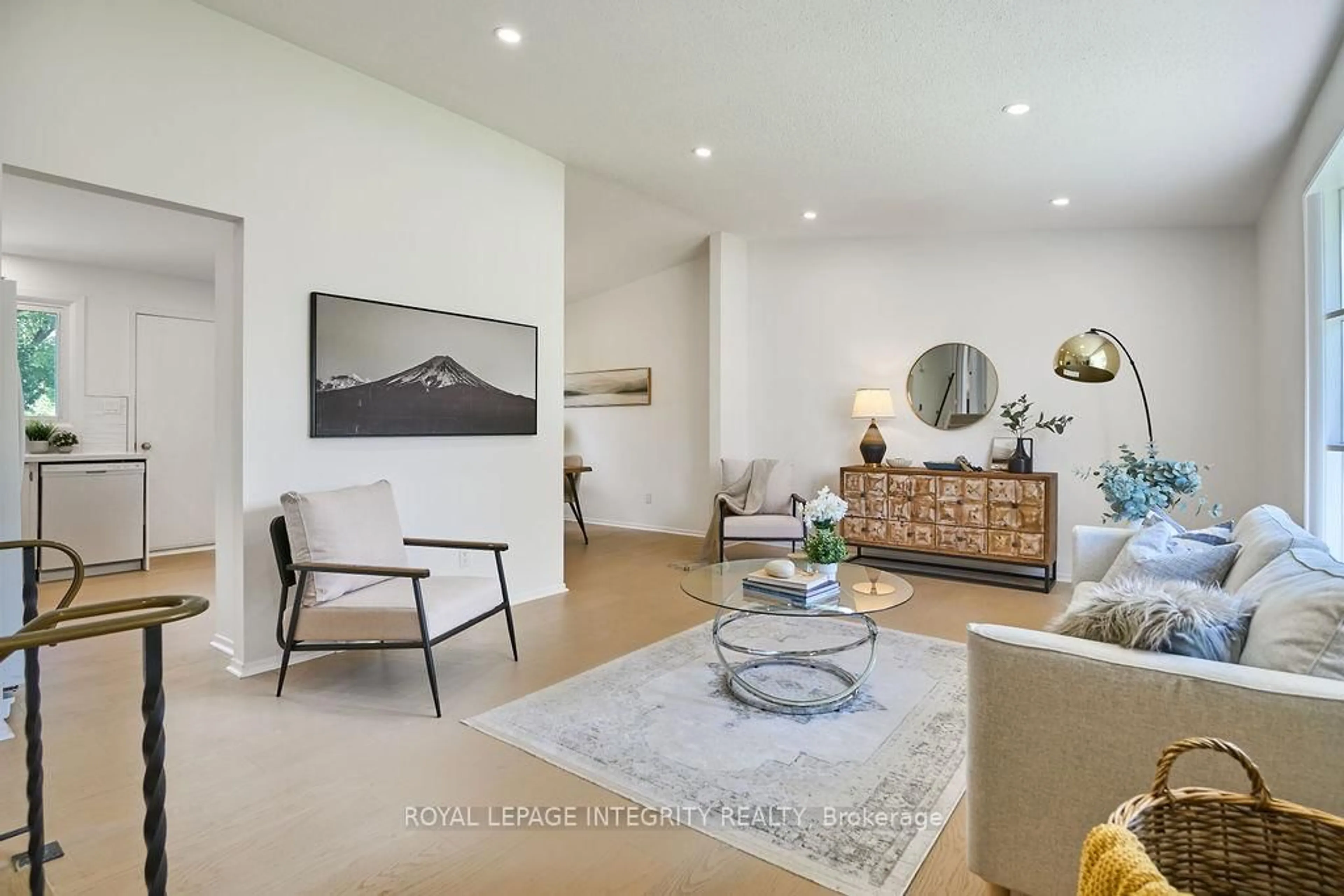 Living room with furniture, unknown for 77 Seabrooke Dr, Ottawa Ontario K2L 2K4