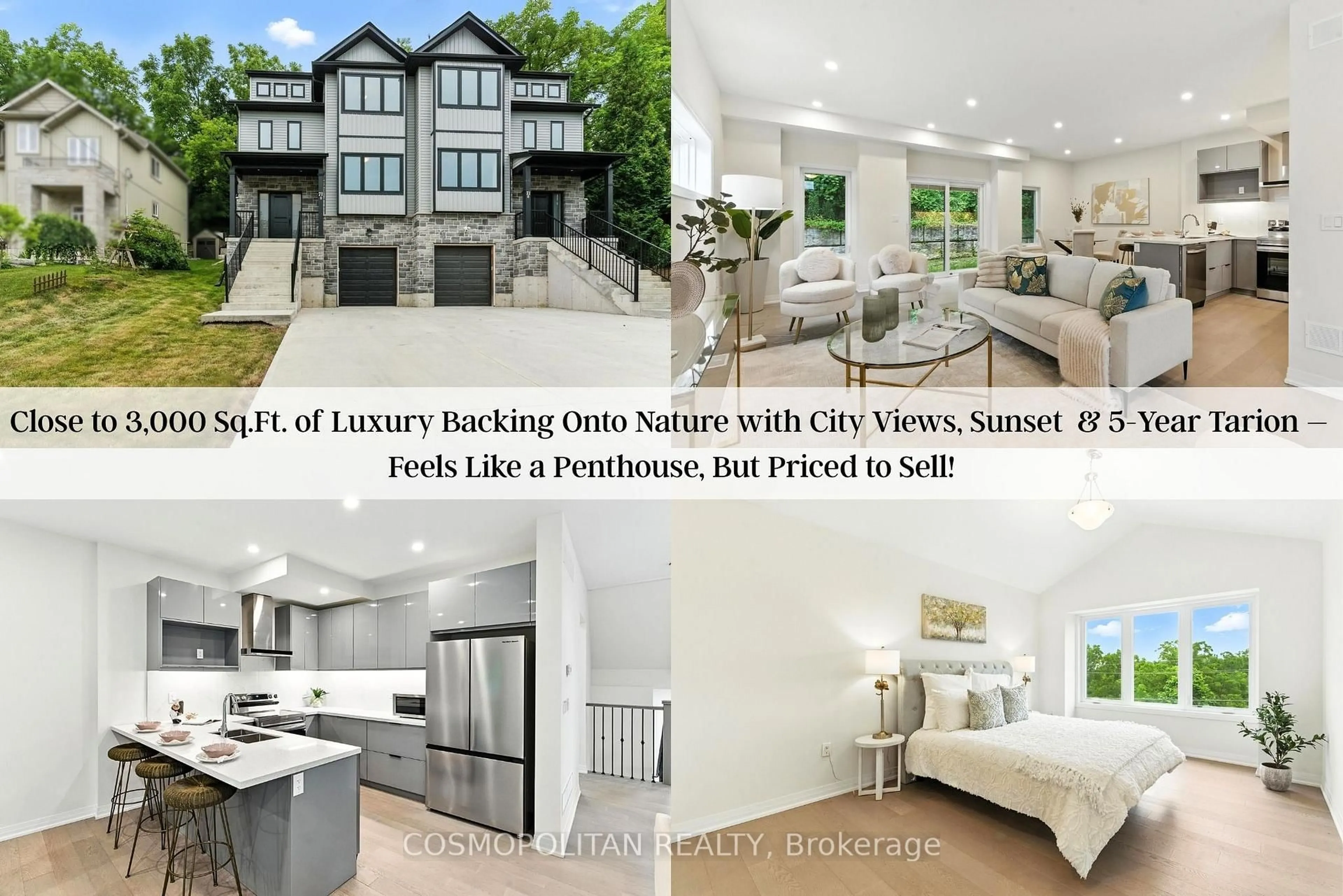 Open concept kitchen, unknown for 71 A Bradley St #A, St. Catharines Ontario L2T 1R5