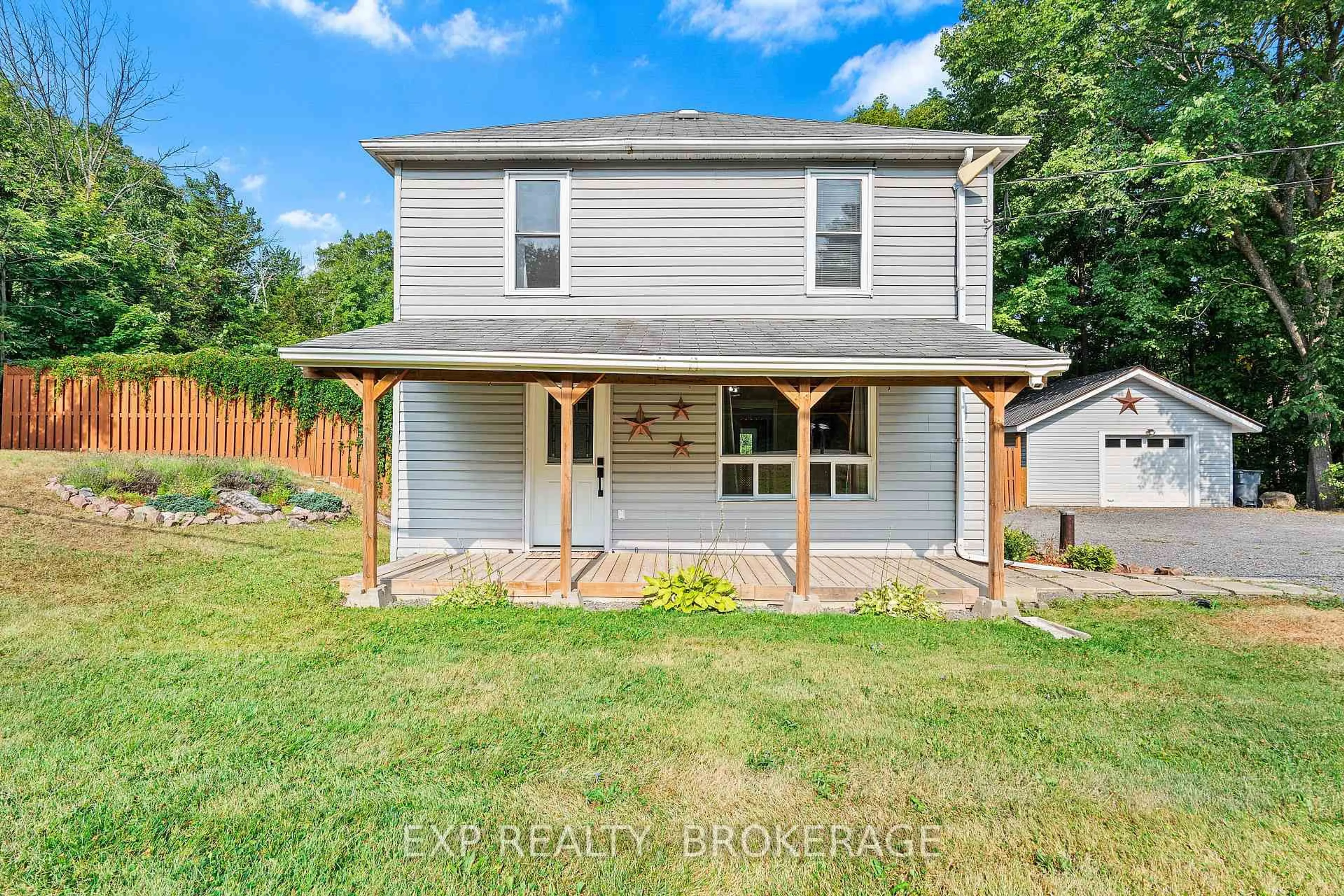 A pic from outside/outdoor area/front of a property/back of a property/a pic from drone, street for 7993 PERTH Rd, Frontenac Ontario K0K 2L0