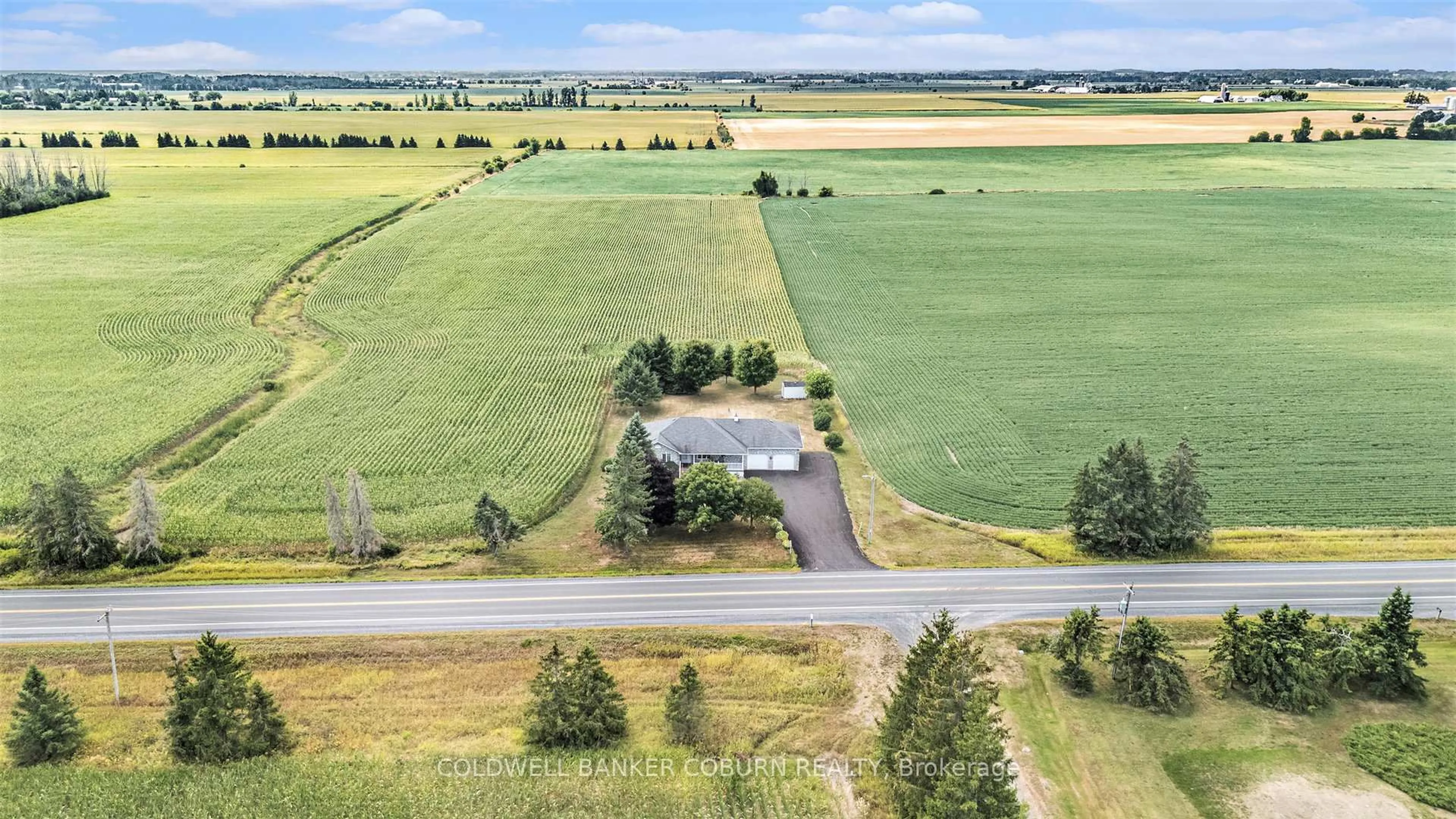 A pic from outside/outdoor area/front of a property/back of a property/a pic from drone, unknown for 3010 County 7 Rd, North Dundas Ontario K0C 1H0