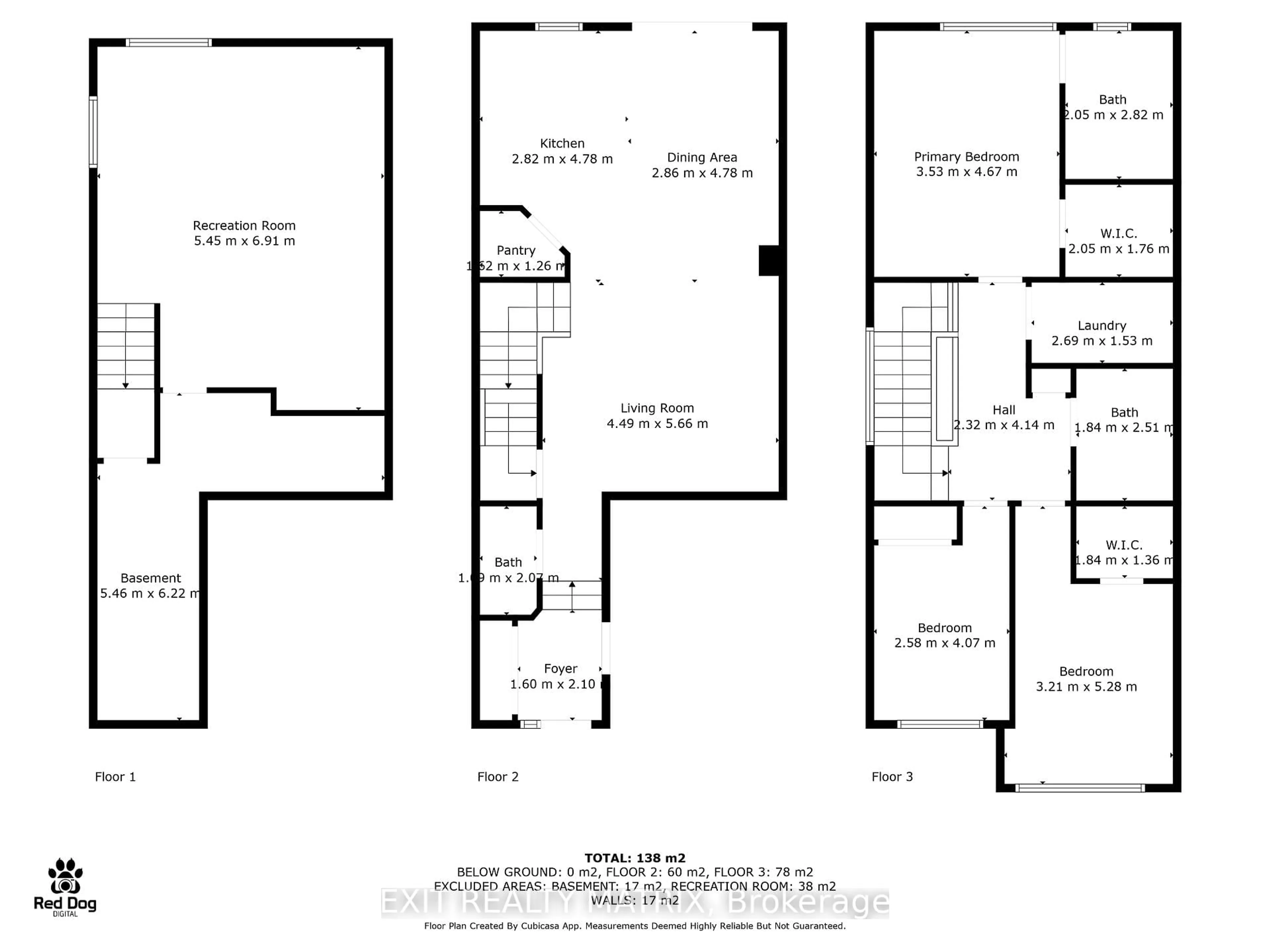 Floor plan for 275 Belfort St, Russell Ontario K0A 1W0