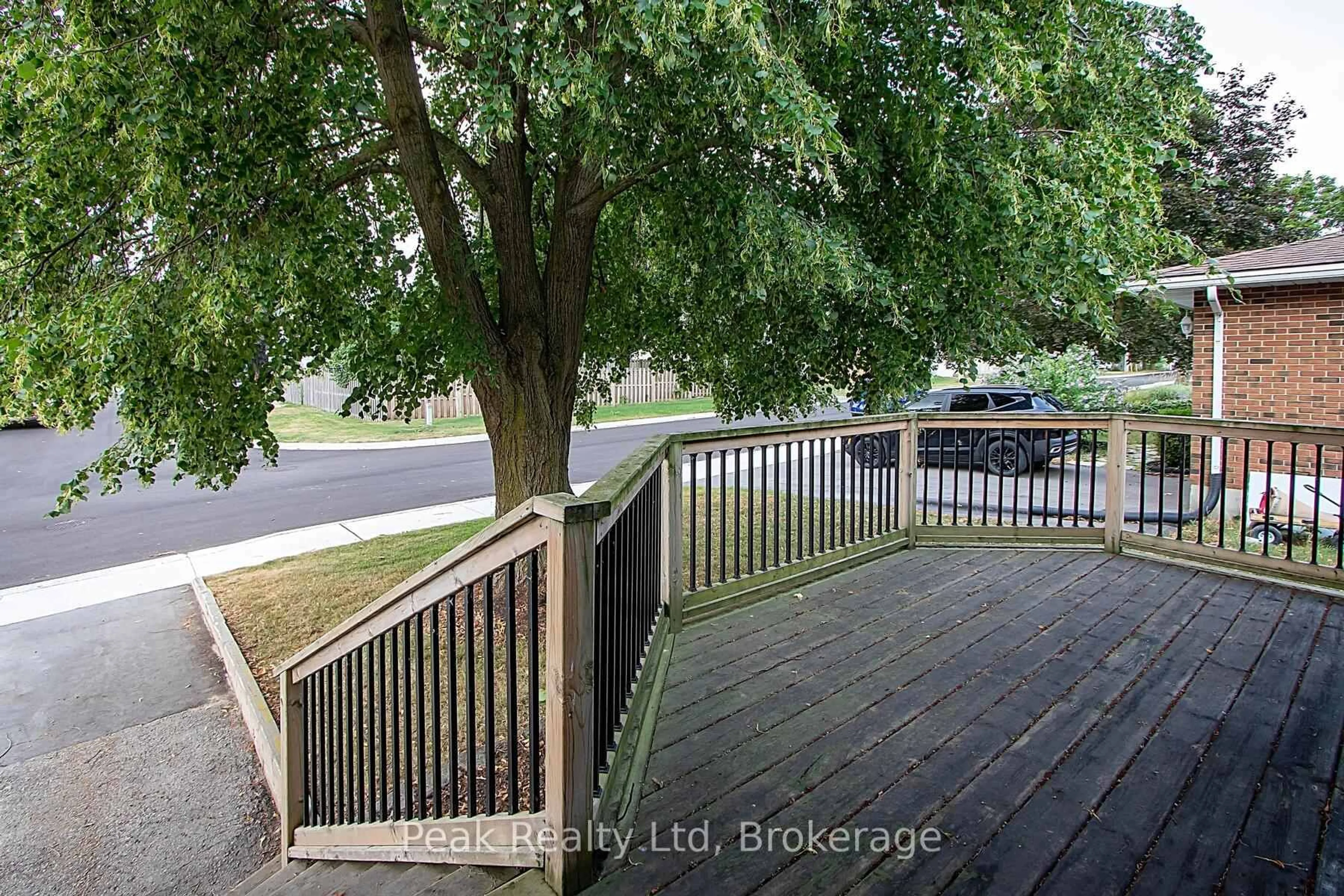 A pic from outside/outdoor area/front of a property/back of a property/a pic from drone, street for 765 John St, North Perth Ontario N4W 1B6