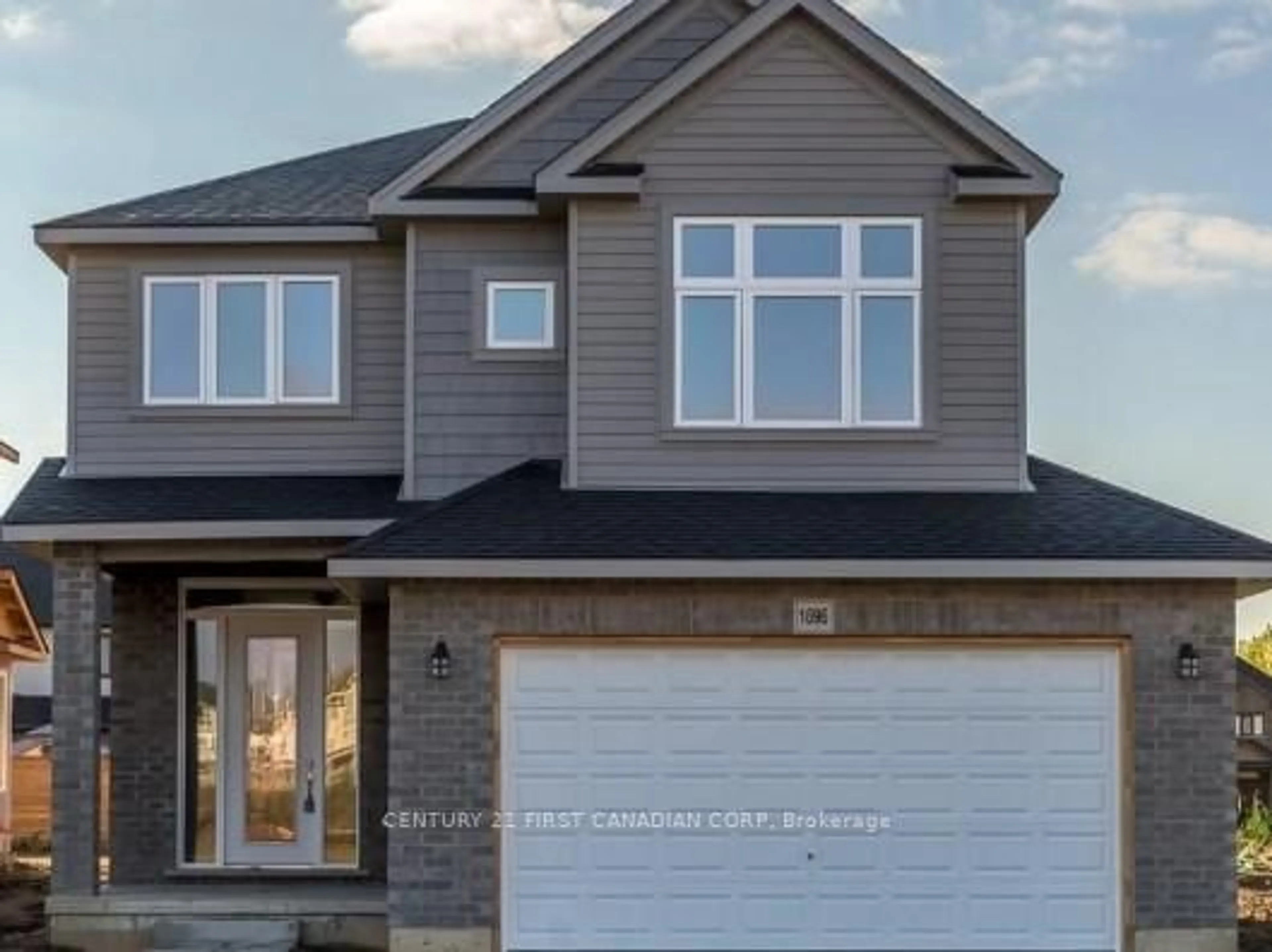 Home with vinyl exterior material, street for 1696 Aukett Dr, London North Ontario N5X 0N2