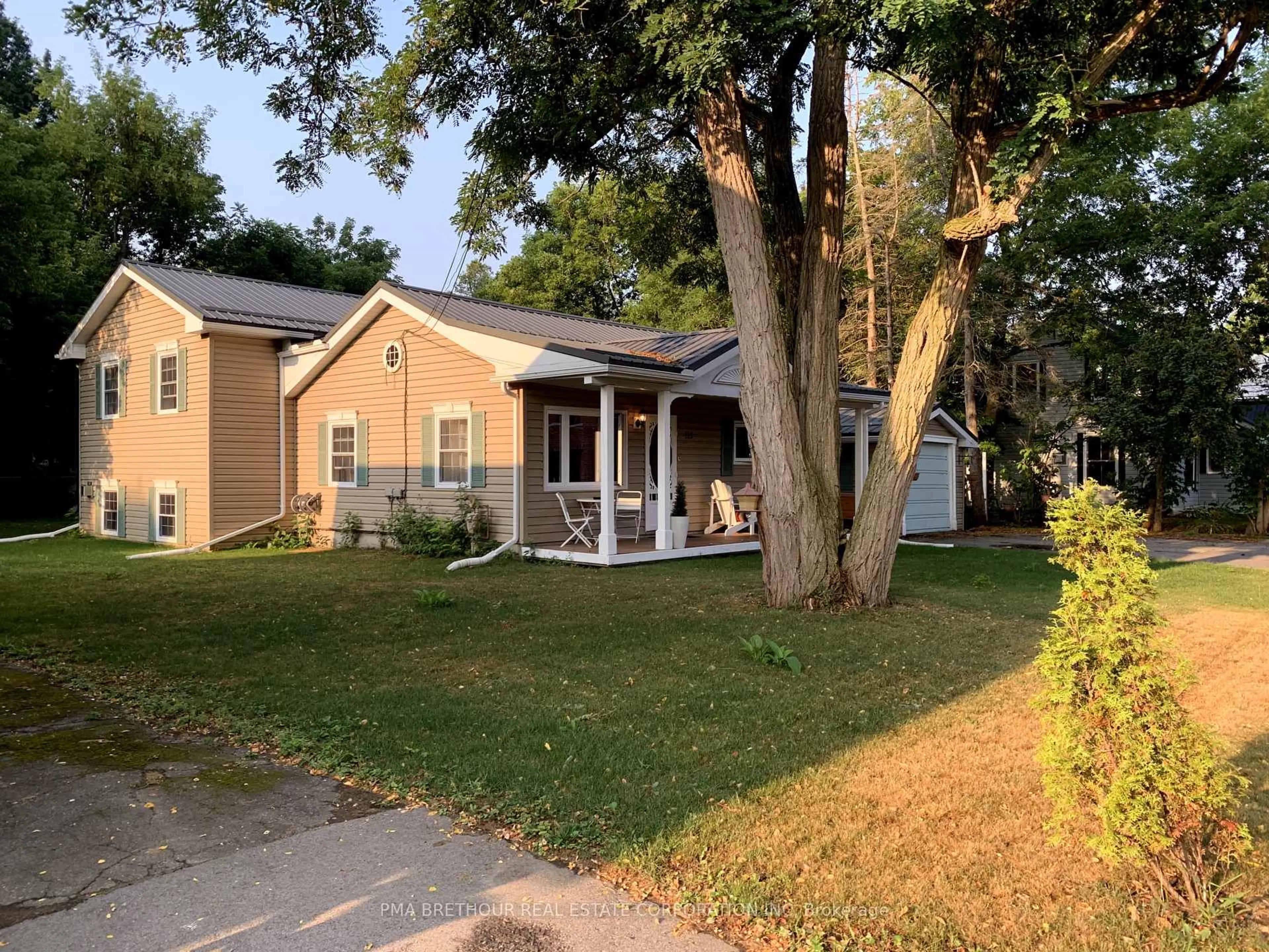 A pic from outside/outdoor area/front of a property/back of a property/a pic from drone, street for 112 Drummond St, Merrickville-Wolford Ontario K0G 1N0