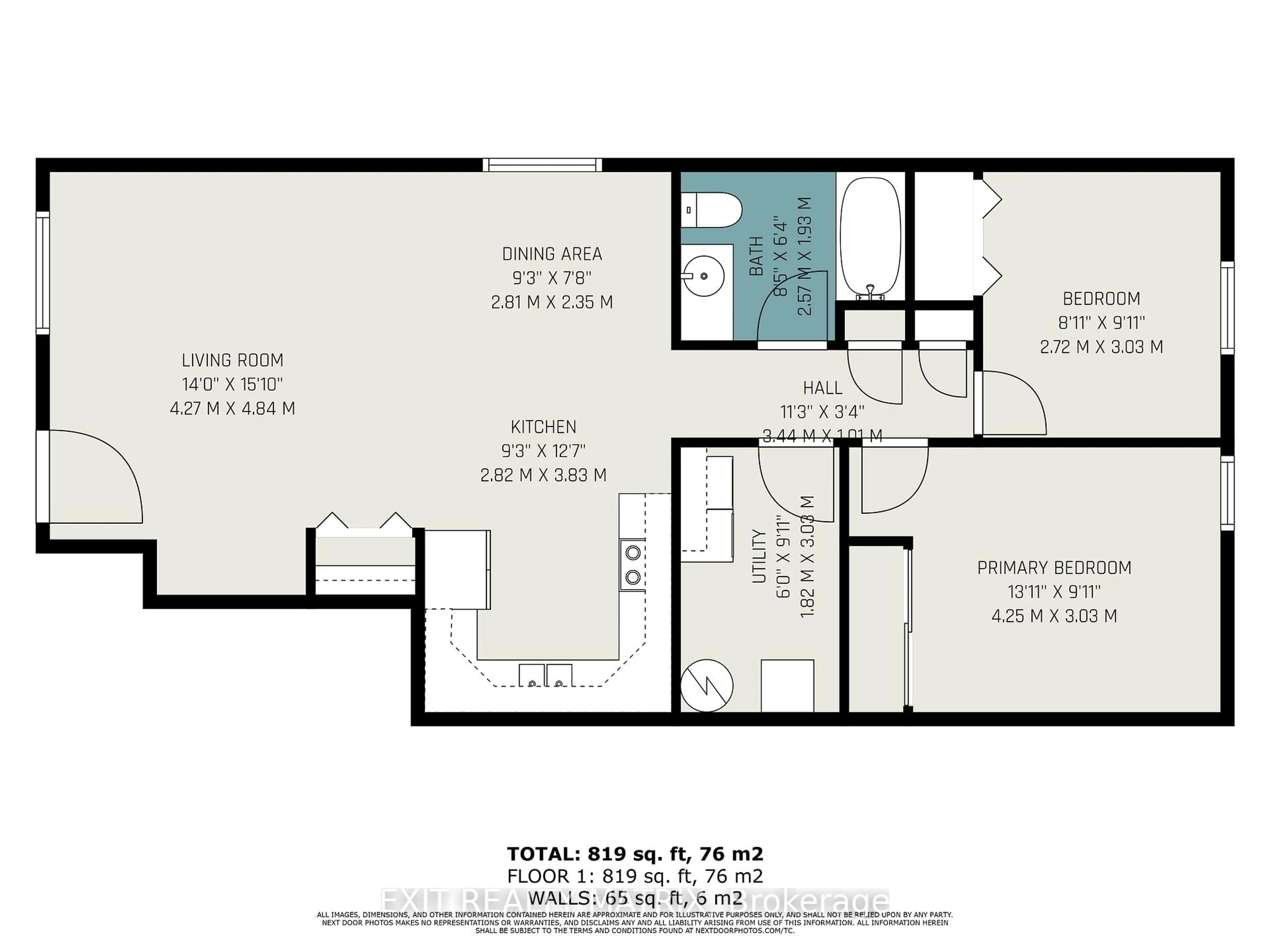 Floor plan for 169 Mabel St #1, The Nation Ontario K0A 2M0
