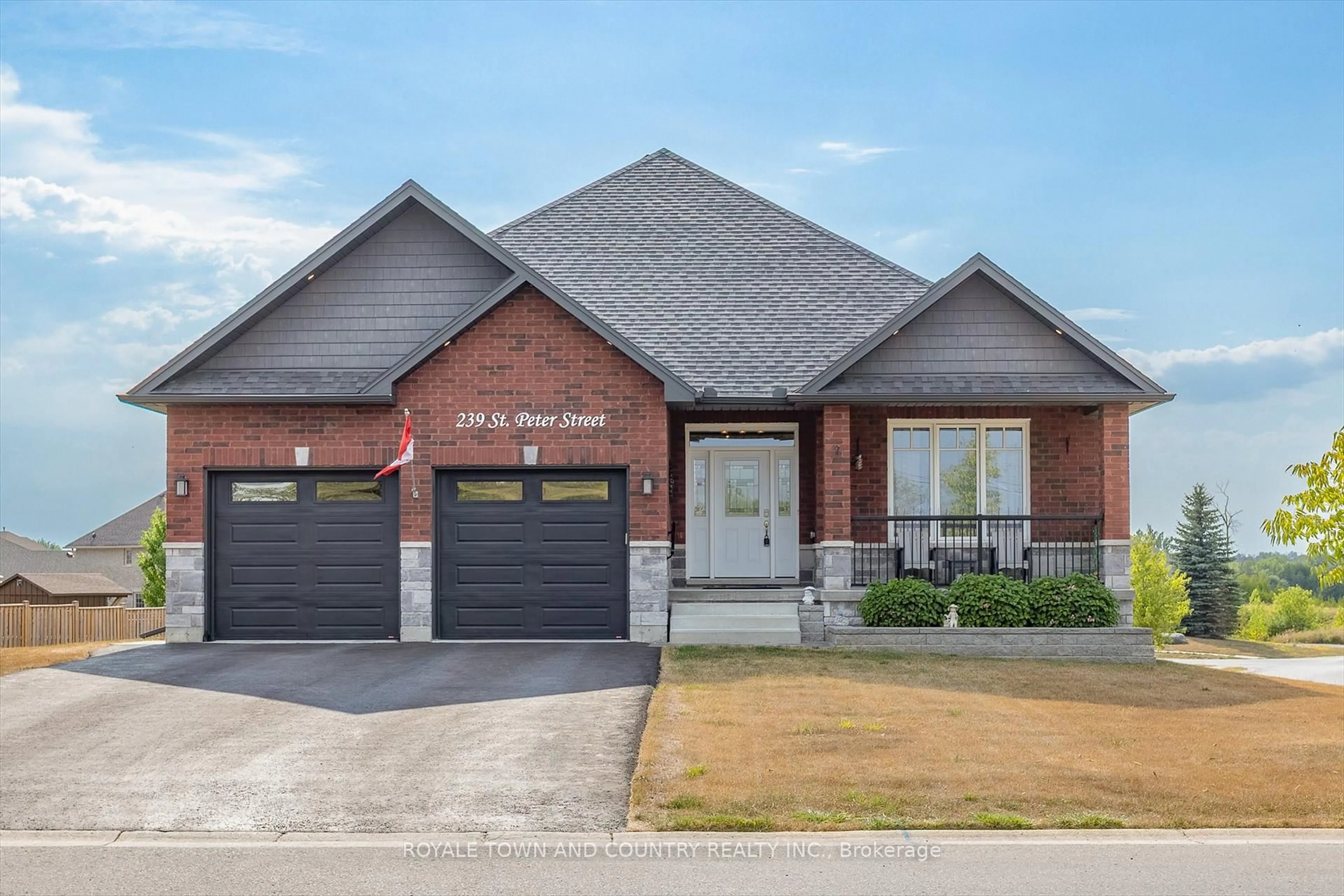 Home with brick exterior material, street for 239 ST.PETER St, Kawartha Lakes Ontario K9V 5E3