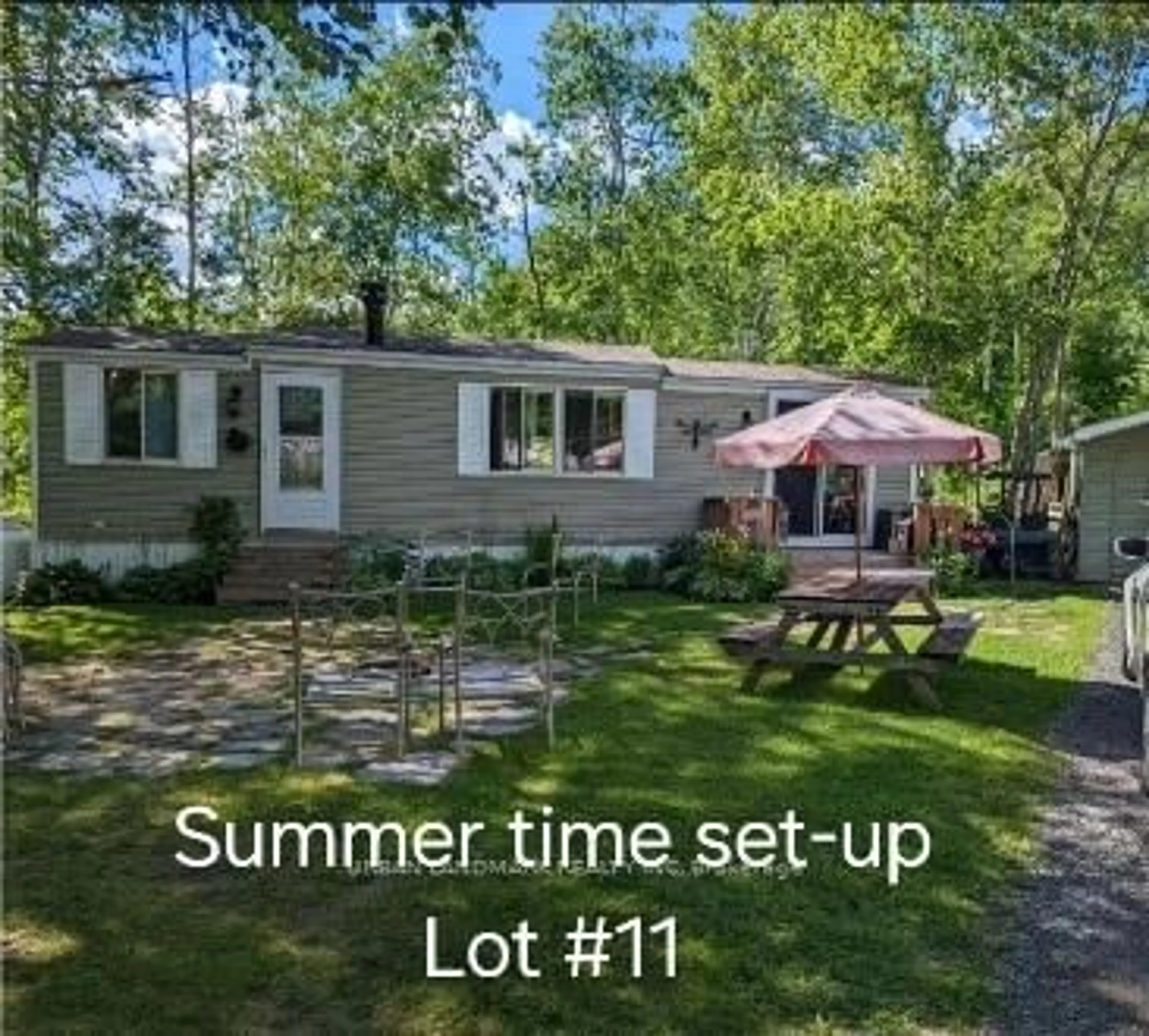 A pic from outside/outdoor area/front of a property/back of a property/a pic from drone, street for 302 Quin Mo Lac Rd, Madoc Ontario K0K 2K0