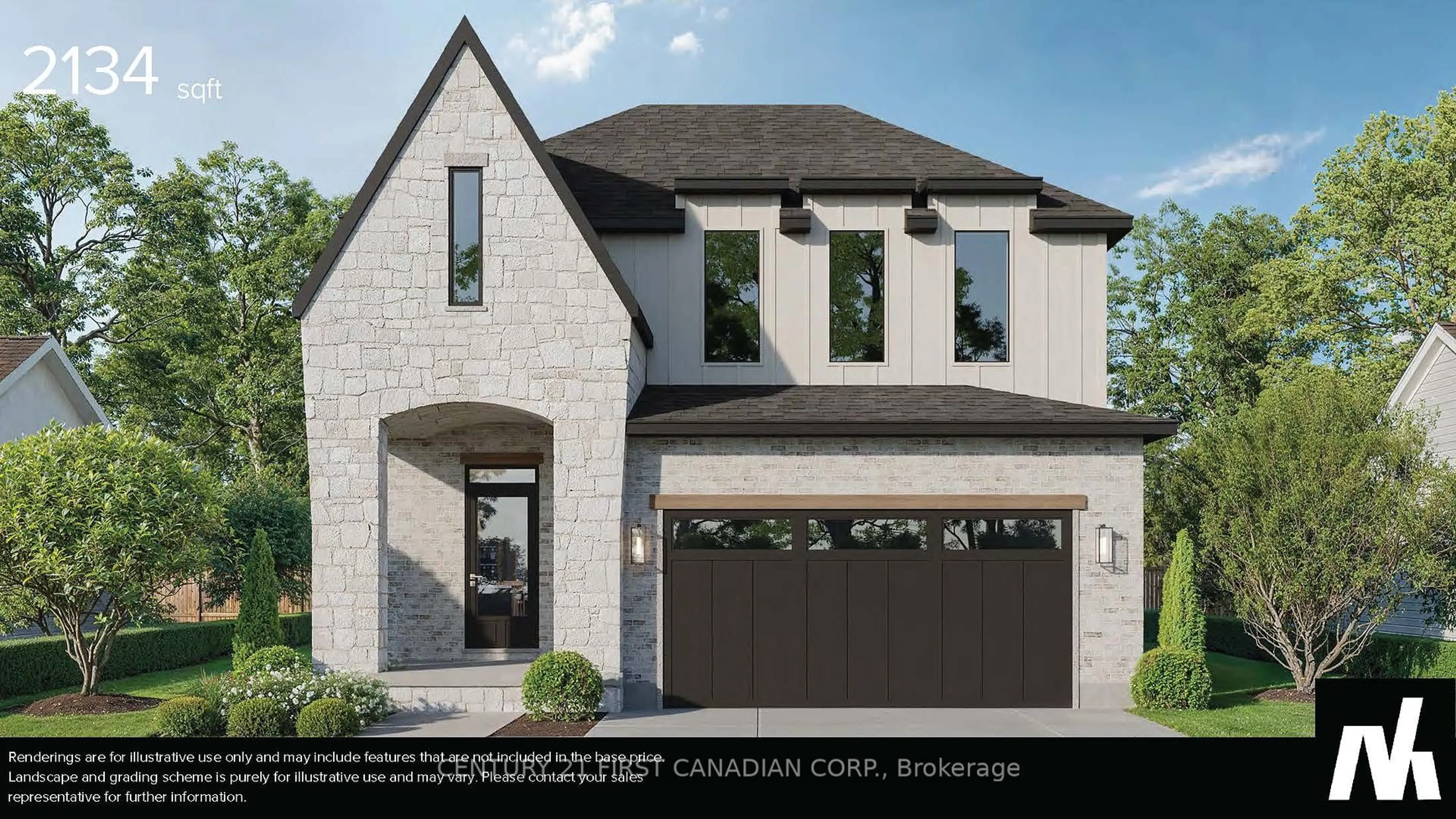 Home with brick exterior material, street for 8 Sheldabren St, North Middlesex Ontario N0M 1A0