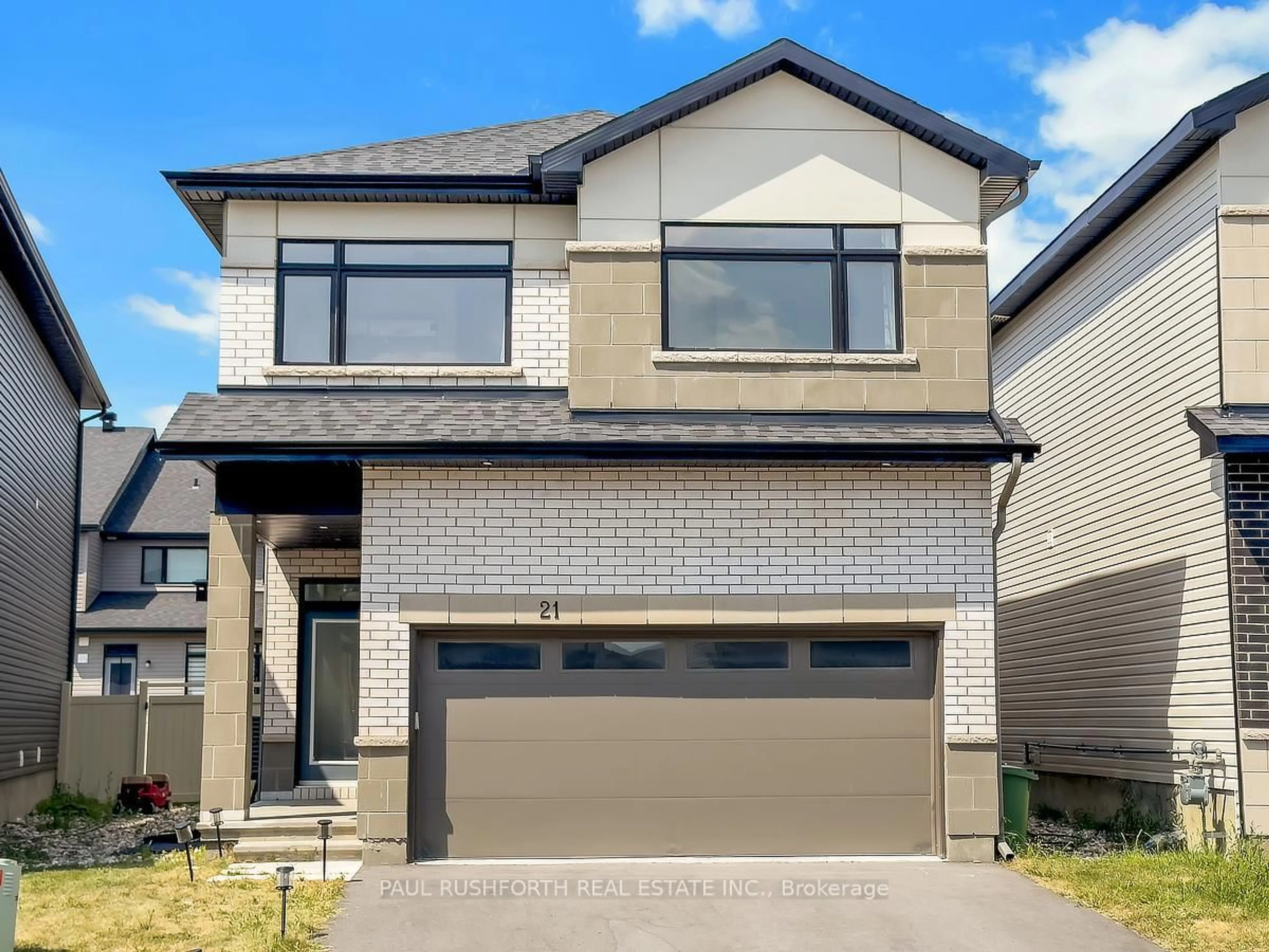Home with brick exterior material, street for 21 Mendoza Way, Ottawa Ontario K2S 2S6