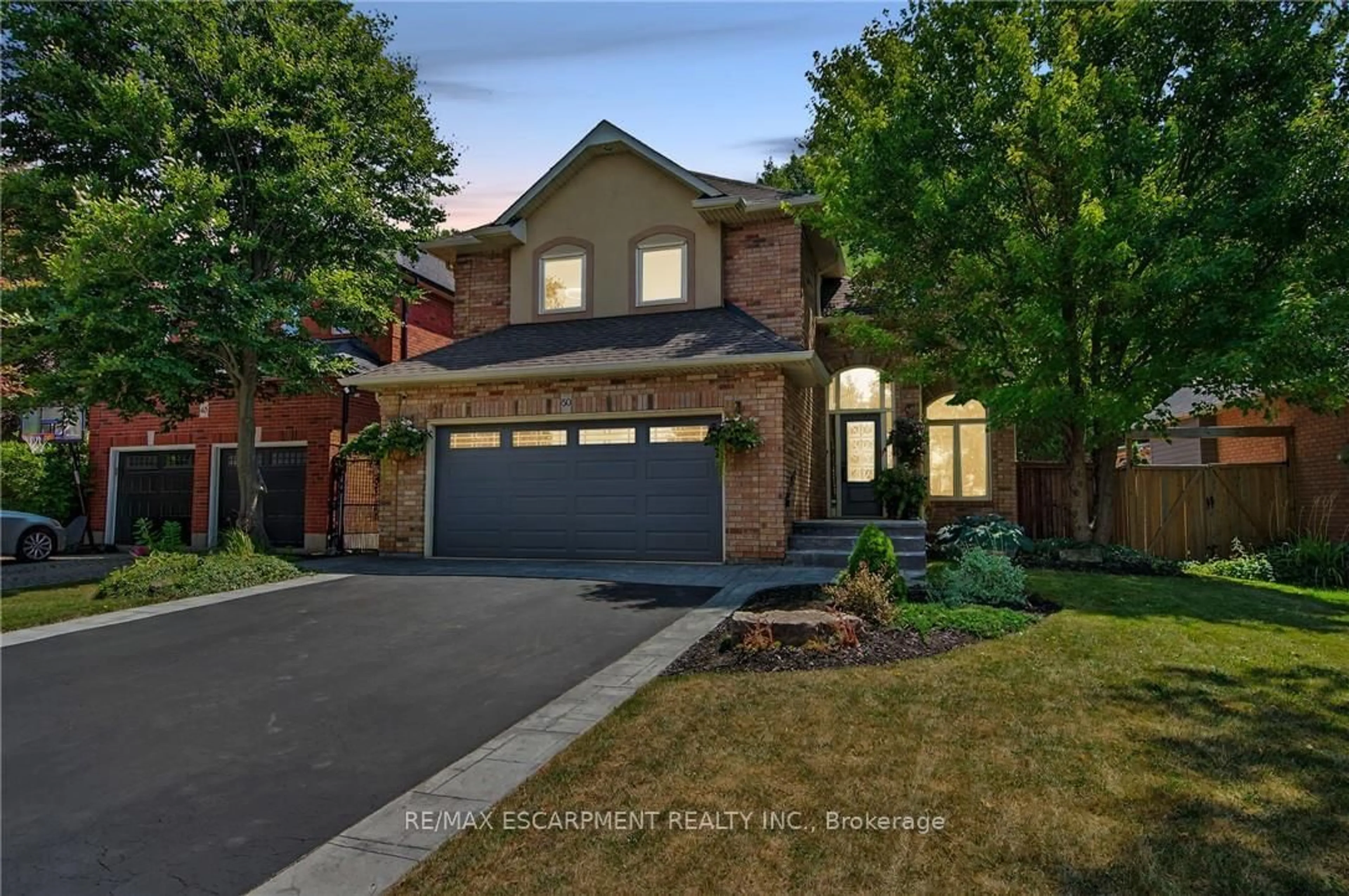 Home with brick exterior material, street for 50 LONGYEAR Dr, Hamilton Ontario L0R 2H5
