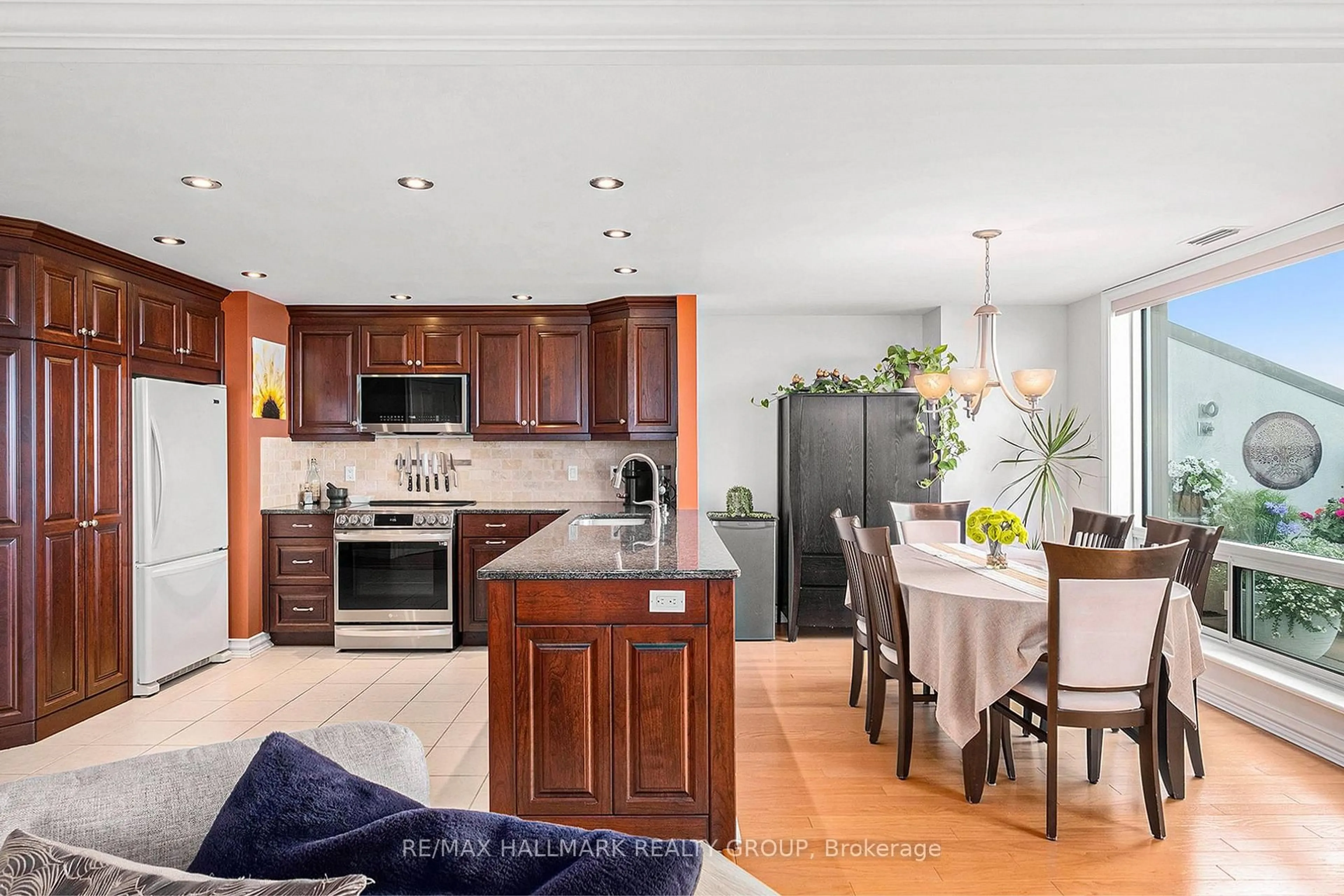 Open concept kitchen, unknown for 1380 Prince Of Wales Dr #7, Ottawa Ontario K2C 3N5