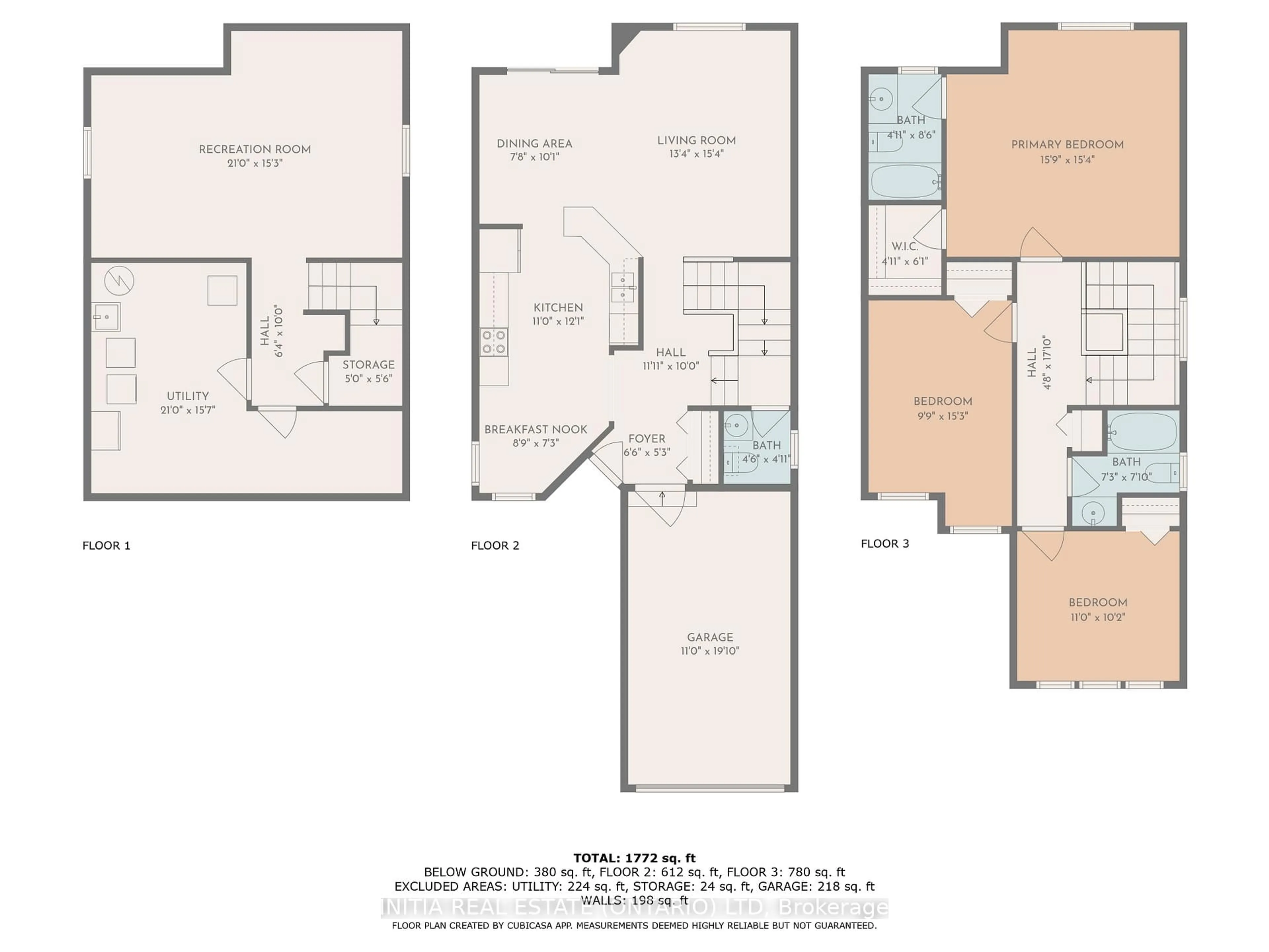 Floor plan for 813 Capulet Lane, London North Ontario N6H 5V2