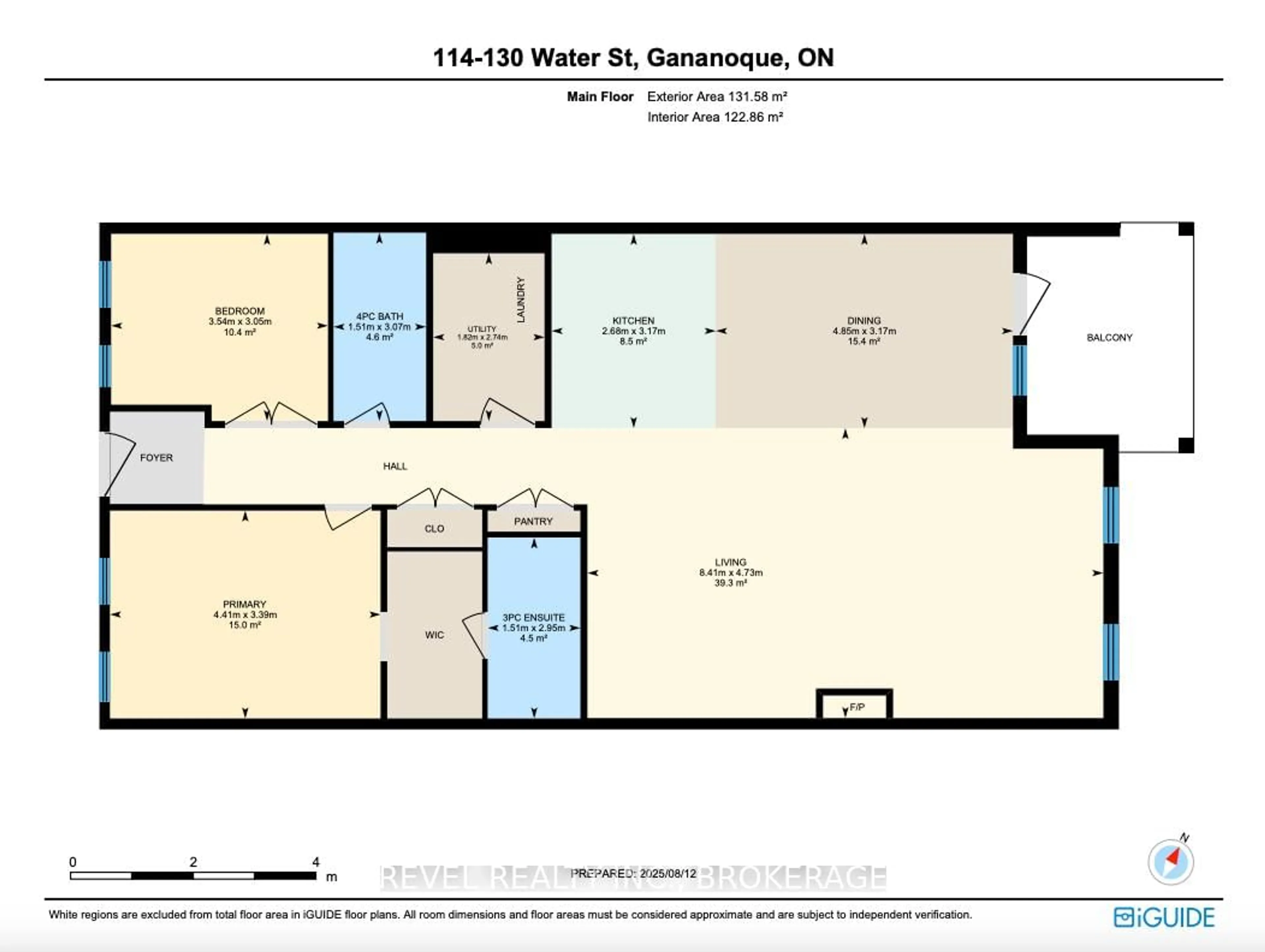 Floor plan for 130 Water St #14, Gananoque Ontario K7G 0A8