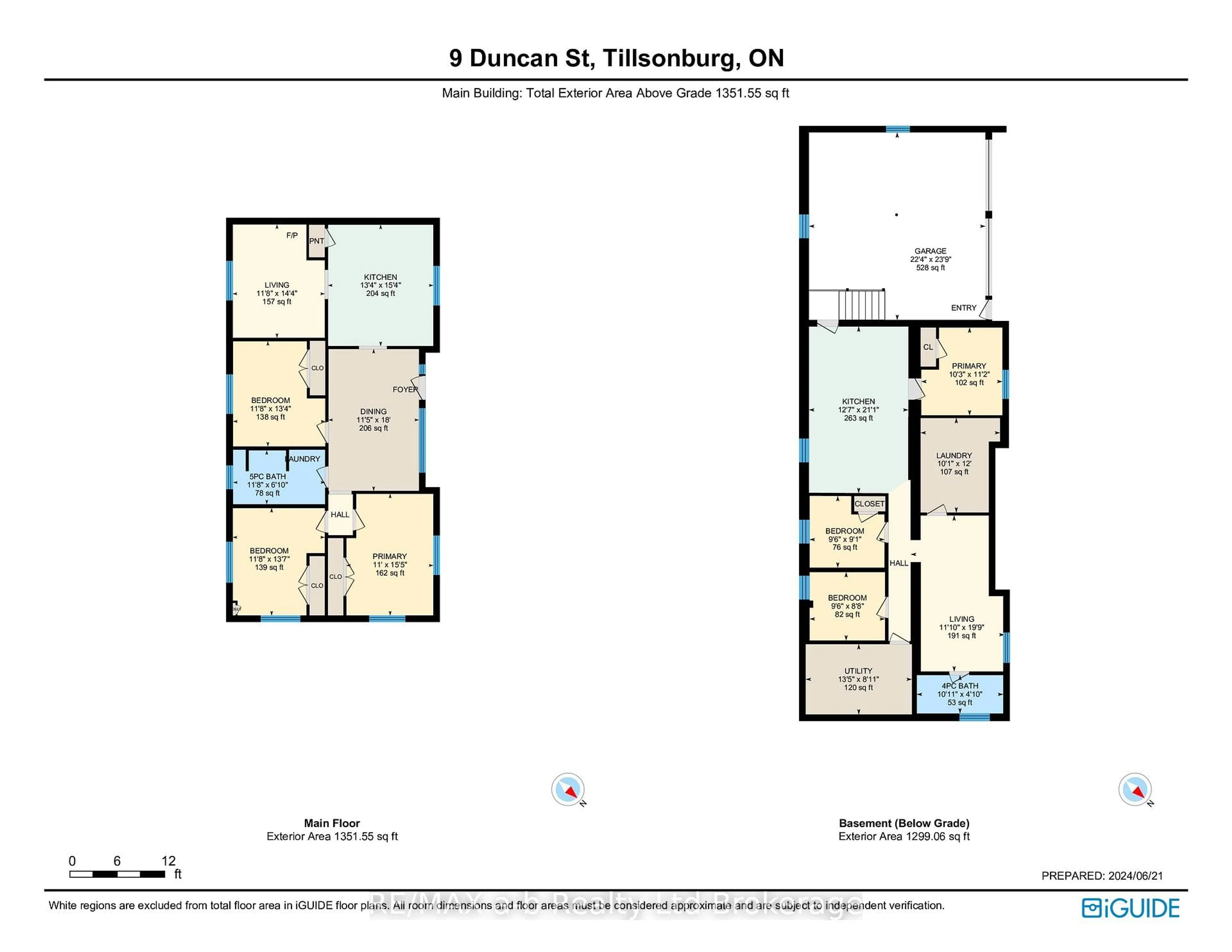 Floor plan for 9 Duncan St, Tillsonburg Ontario N4G 2N7