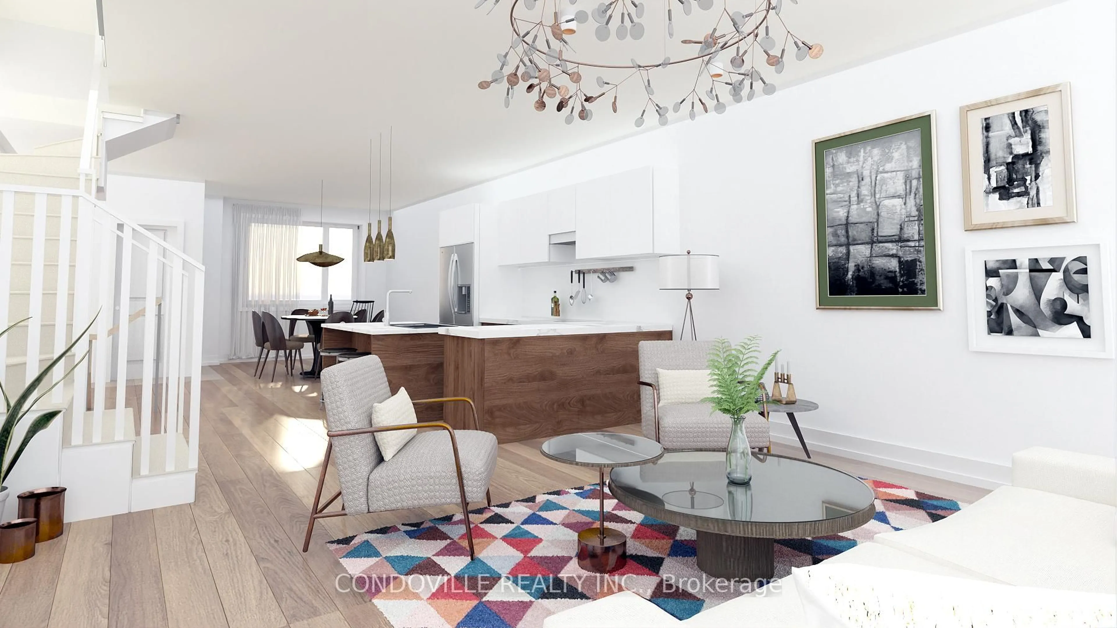 Open concept kitchen, unknown for 163 Fifth Ave, Brant Ontario N3S 1A3