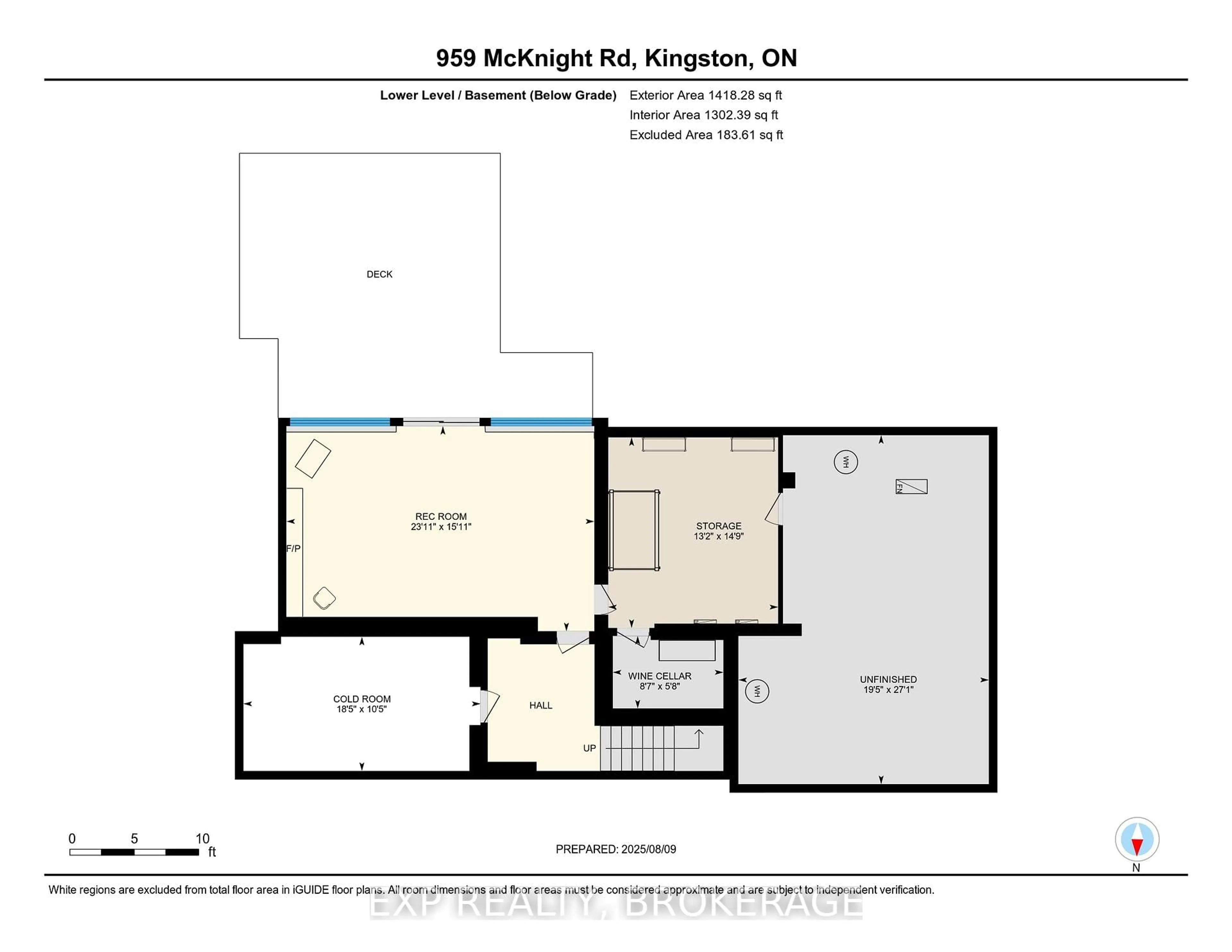 Floor plan for 959 McKnight Rd, Kingston Ontario K7L 4V1