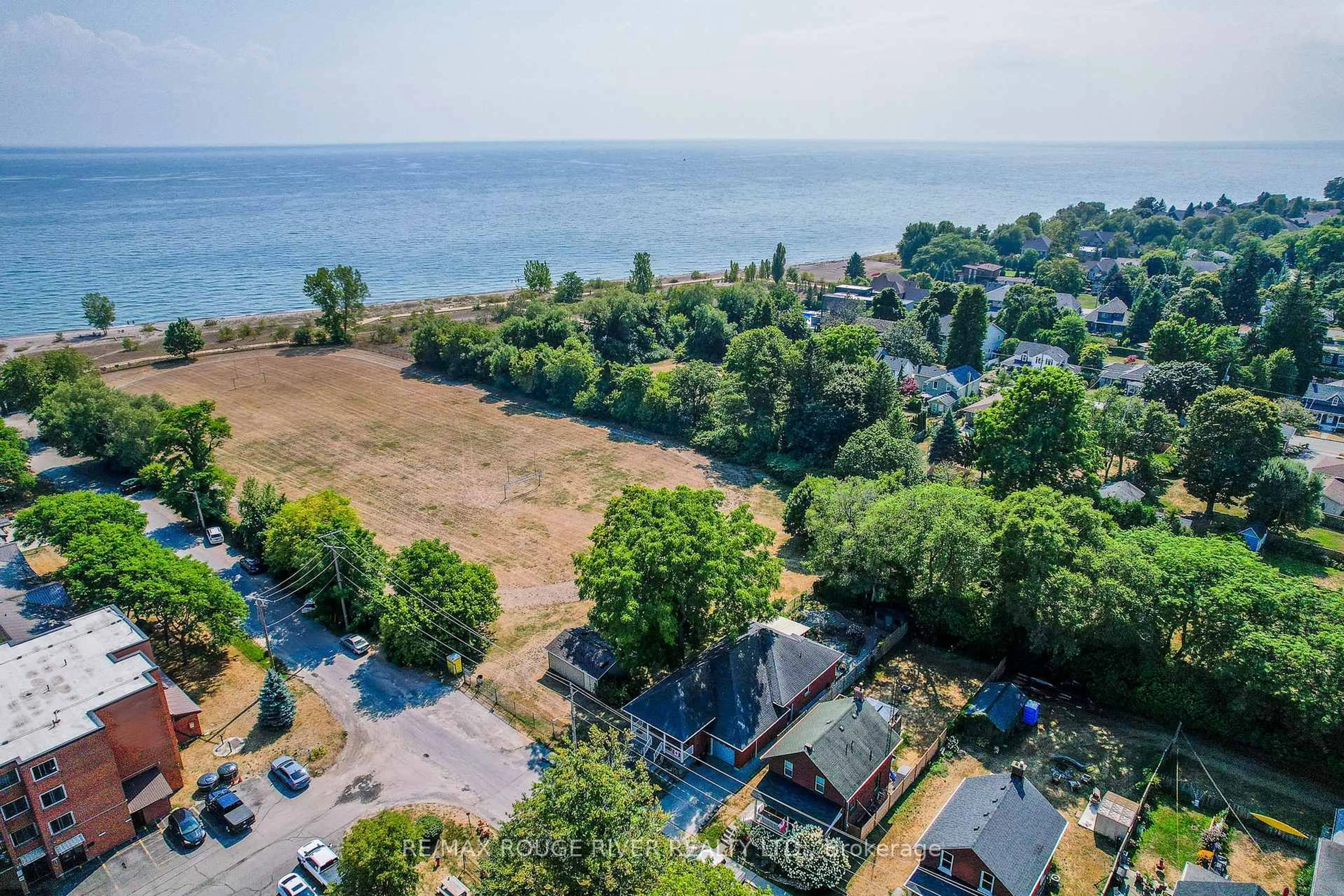 A pic from outside/outdoor area/front of a property/back of a property/a pic from drone, water/lake/river/ocean view for 119 Durham St, Cobourg Ontario K9A 3H3