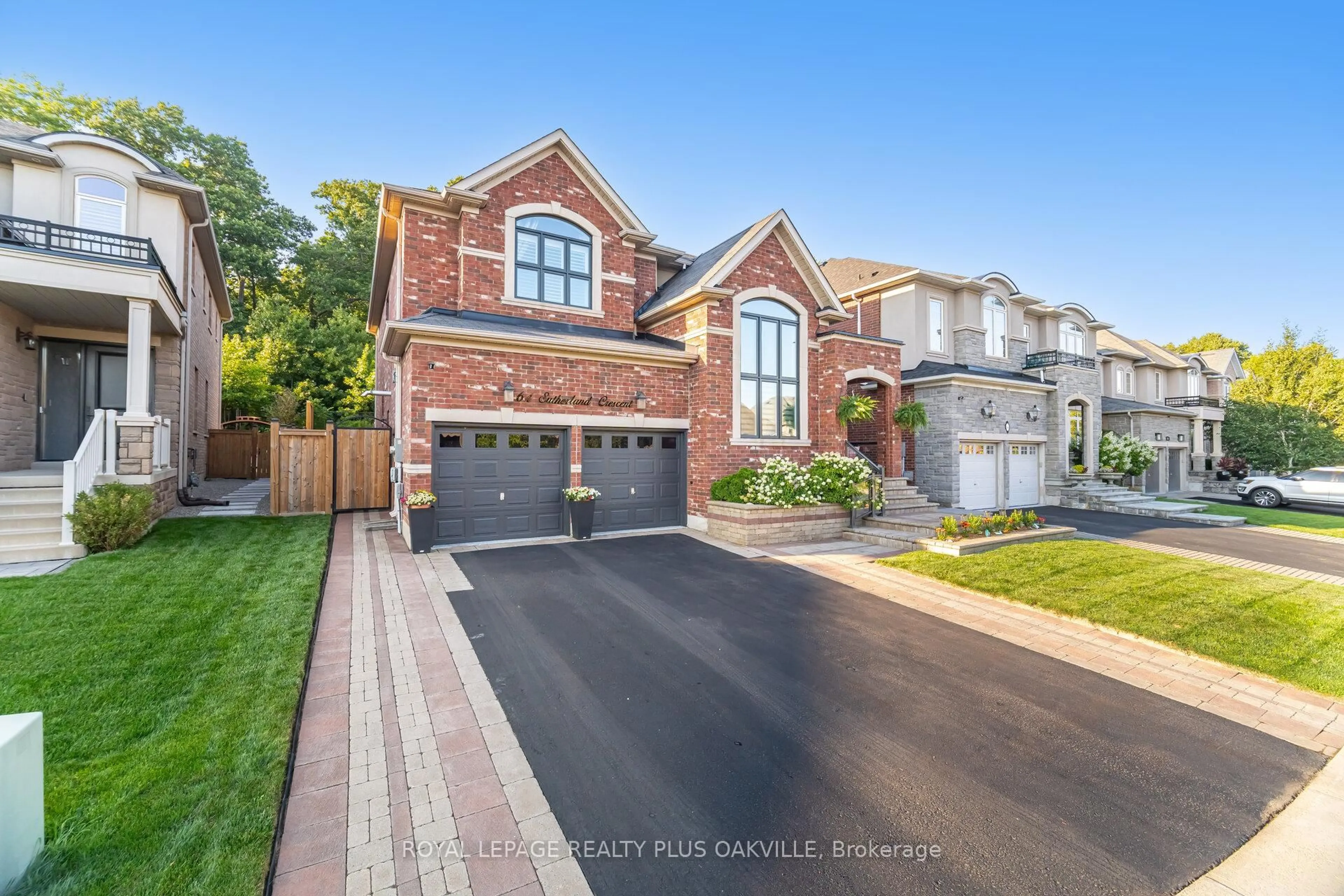 Home with brick exterior material, street for 64 Sutherland Cres, Hamilton Ontario L9K 0H1