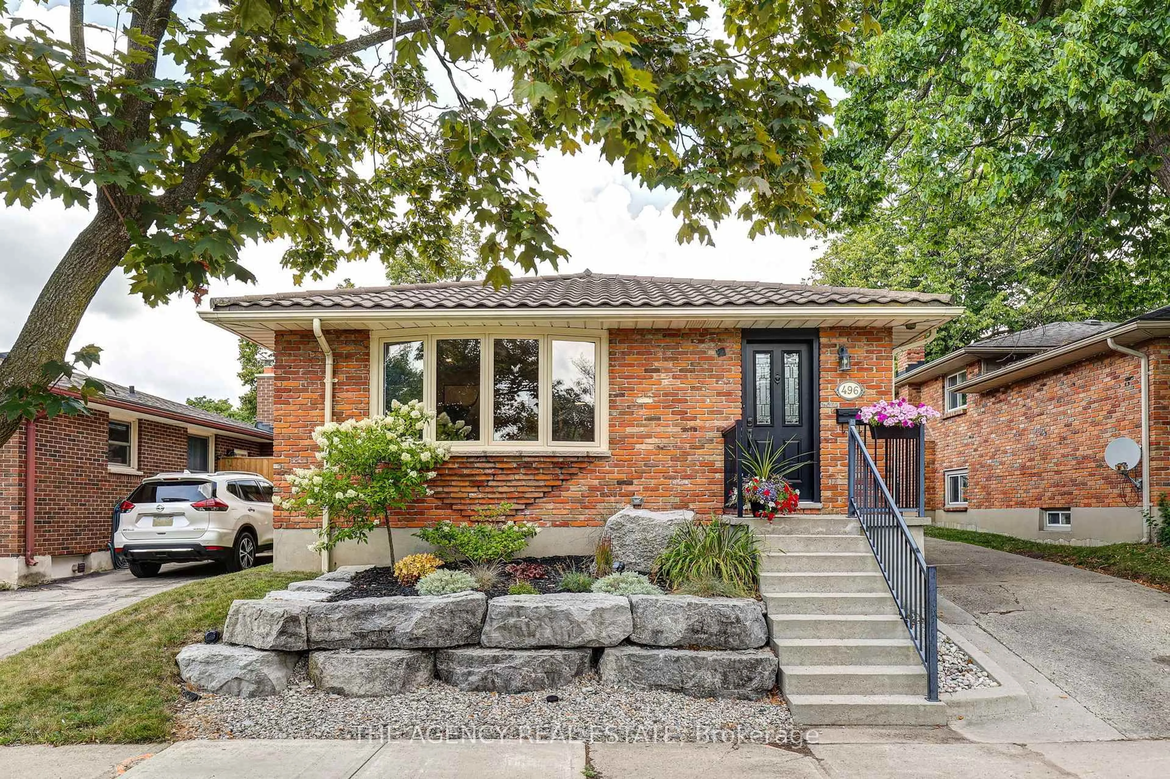 Home with brick exterior material, street for 496 Ferndale Ave, London South Ontario N6C 2Z1