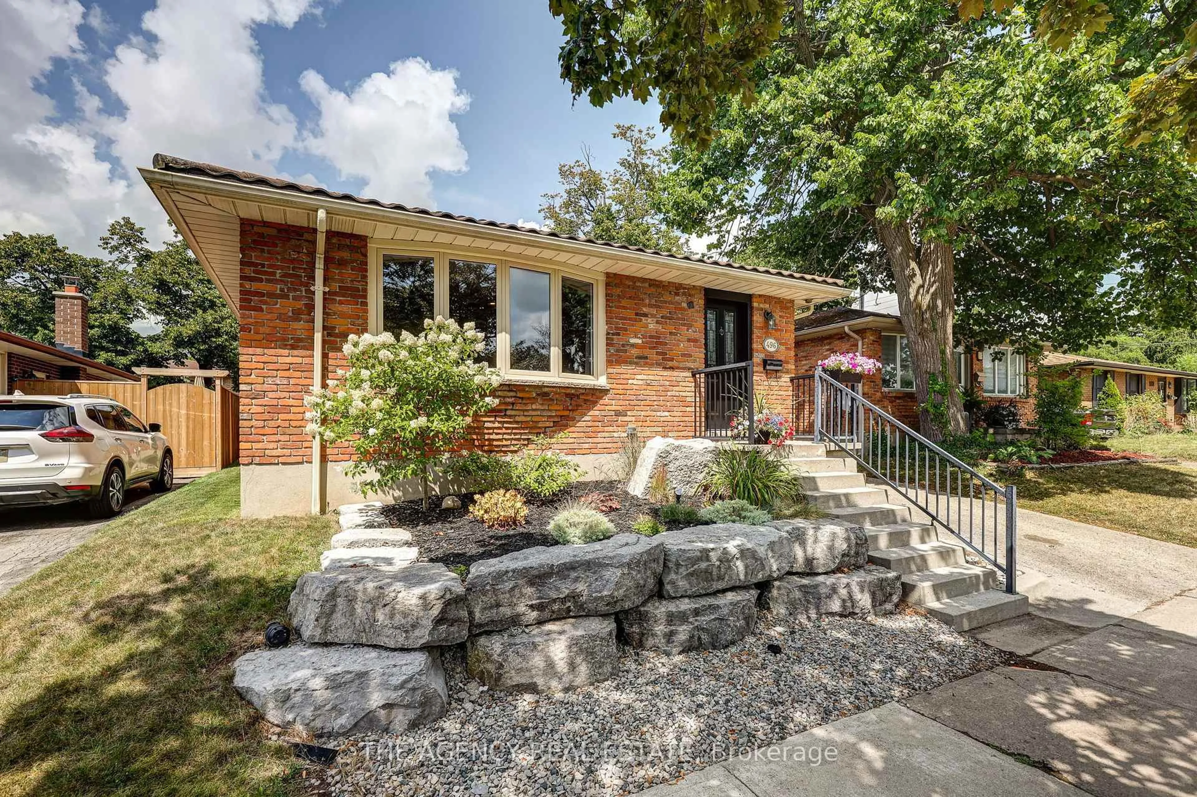 Home with brick exterior material, street for 496 Ferndale Ave, London South Ontario N6C 2Z1