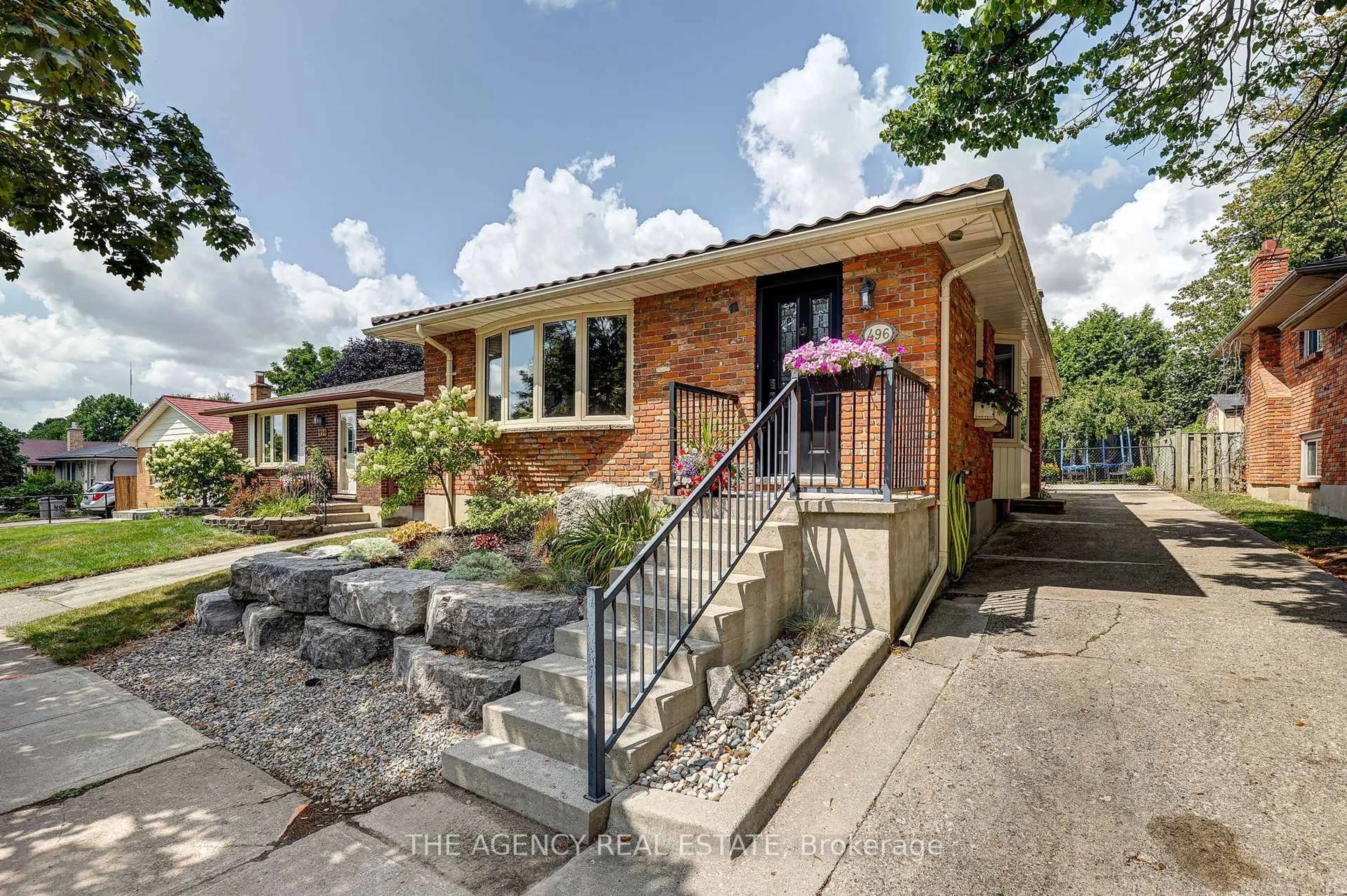 Home with brick exterior material, street for 496 Ferndale Ave, London South Ontario N6C 2Z1