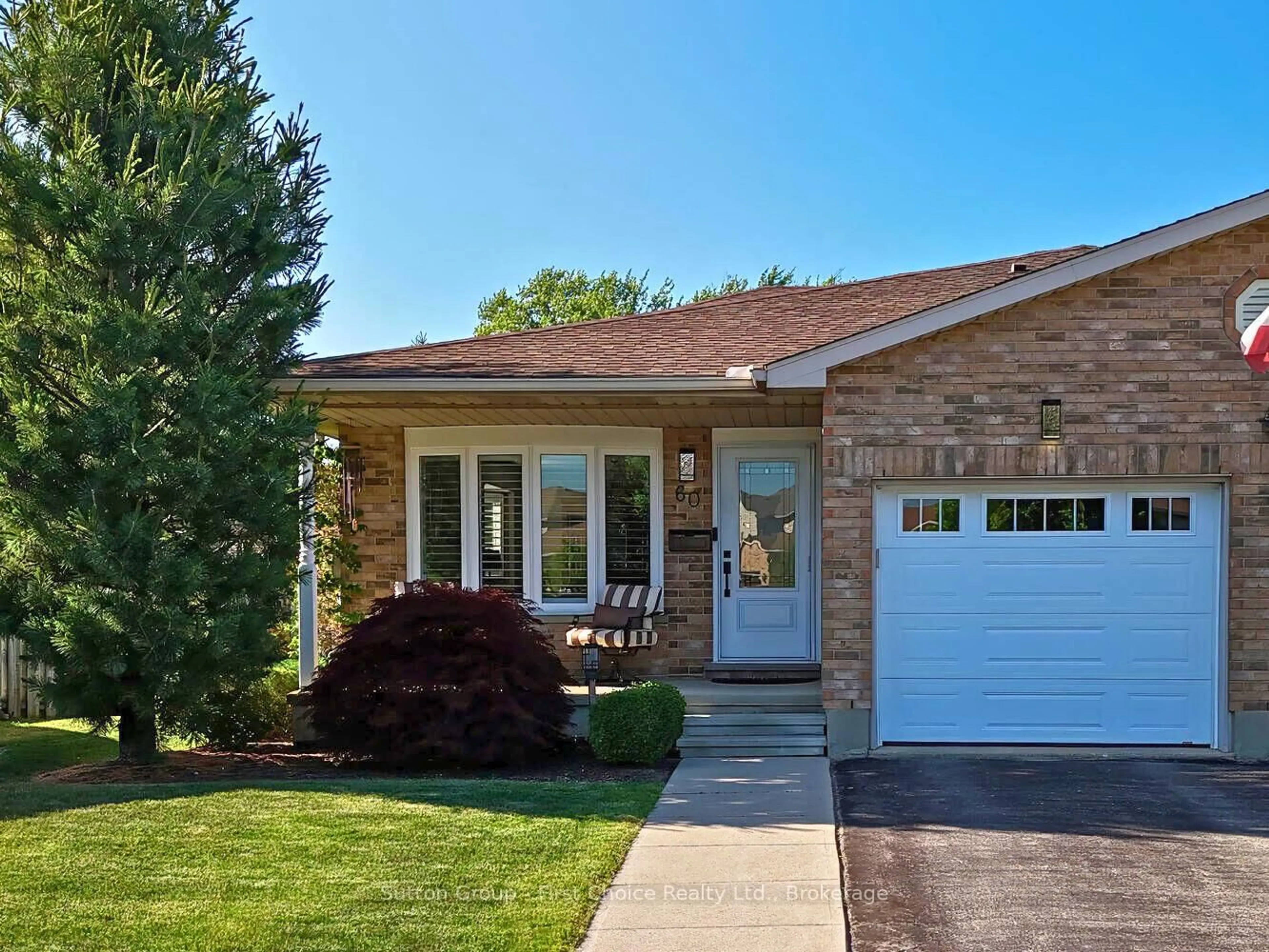 Home with brick exterior material, street for 60 Bell Crt, Stratford Ontario N5A 7W8