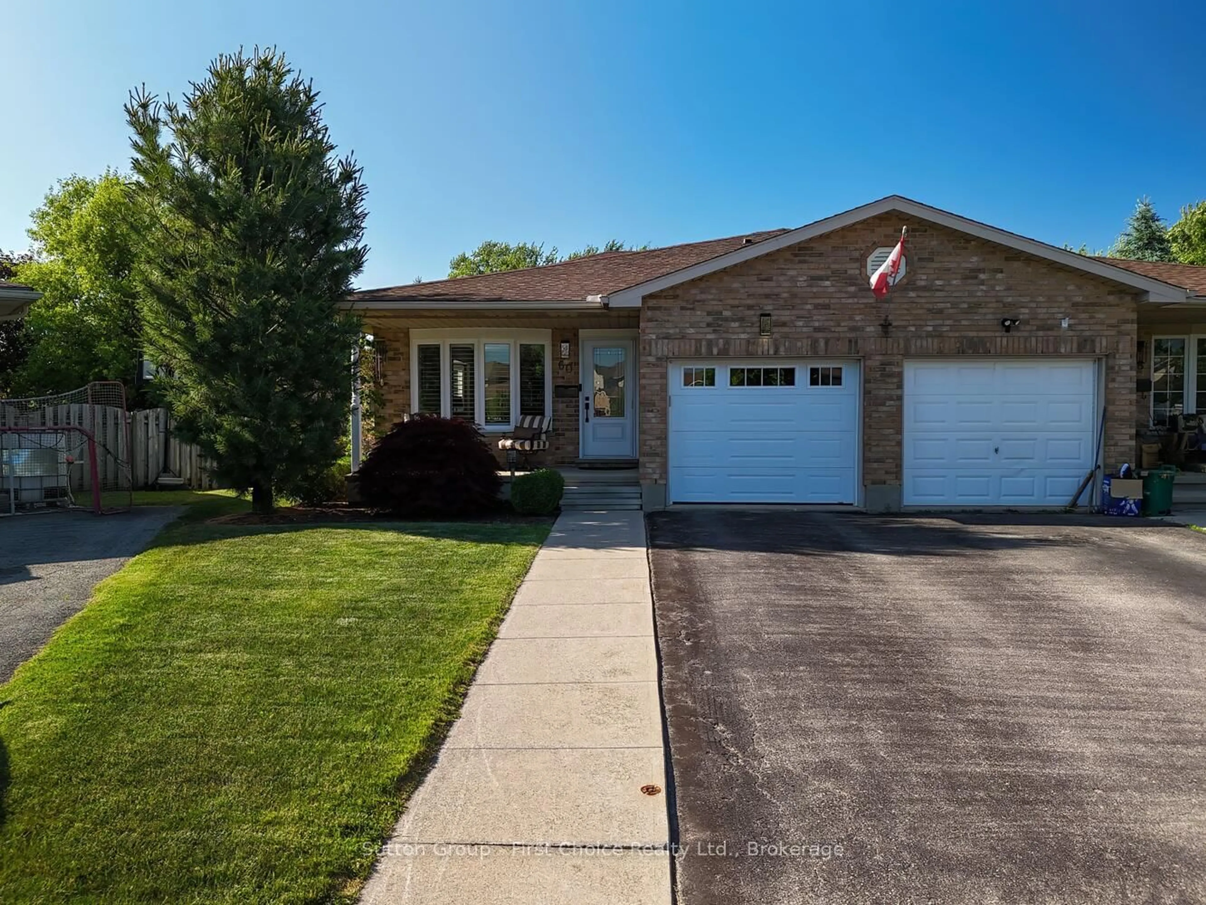 Home with brick exterior material, street for 60 Bell Crt, Stratford Ontario N5A 7W8
