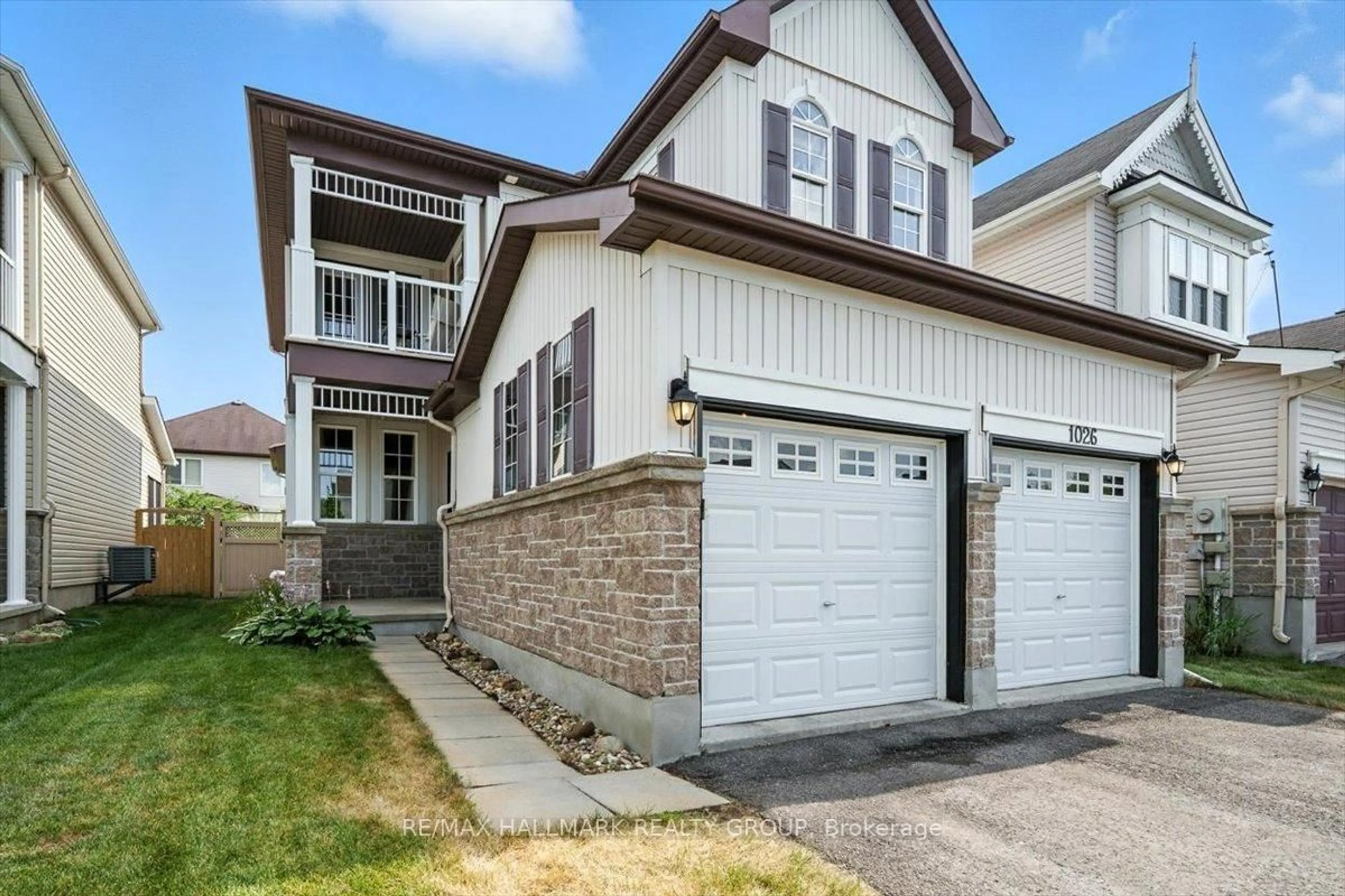 Home with brick exterior material, street for 1026 Fieldfair Way, Orleans Ontario K4A 0E2